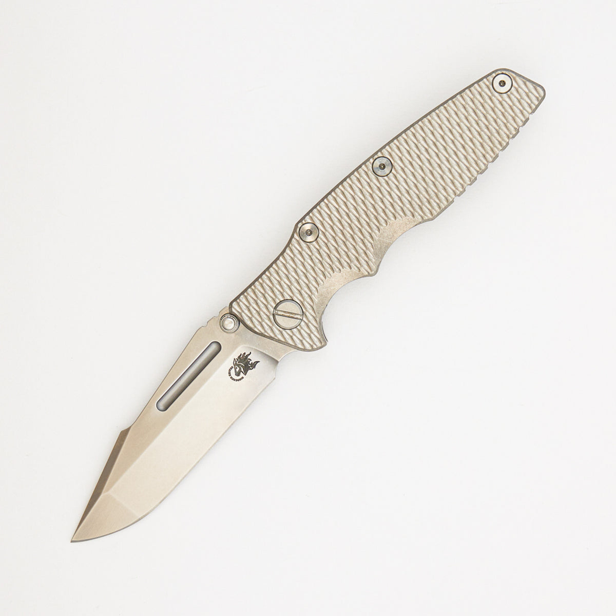 Eklipse 3.5" - MagnaCut Skinny Fullered Harpoon Spearpoint - Tri-Way - Stonewash