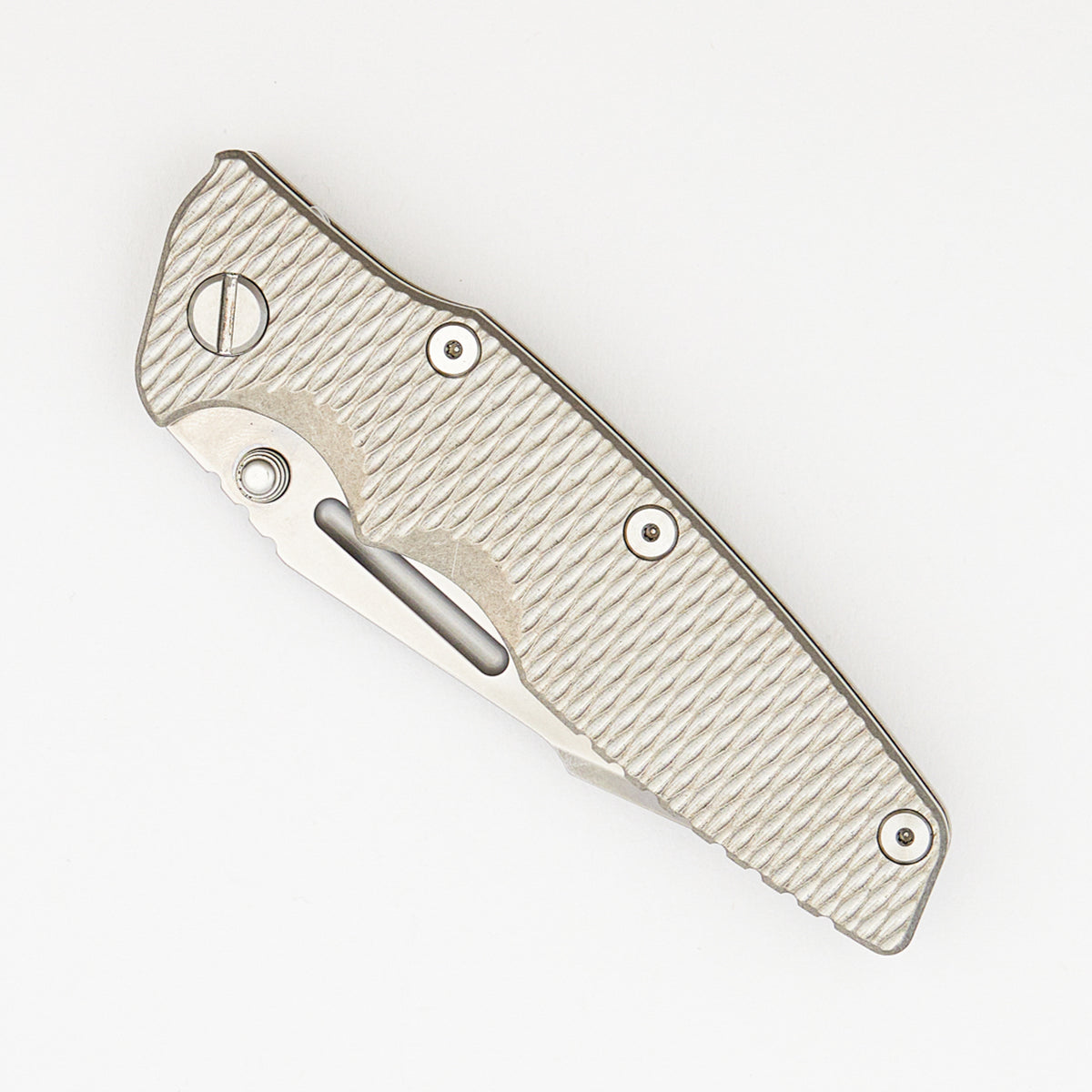 Eklipse 3.5" - MagnaCut Skinny Fullered Harpoon Spearpoint - Tri-Way - Stonewash