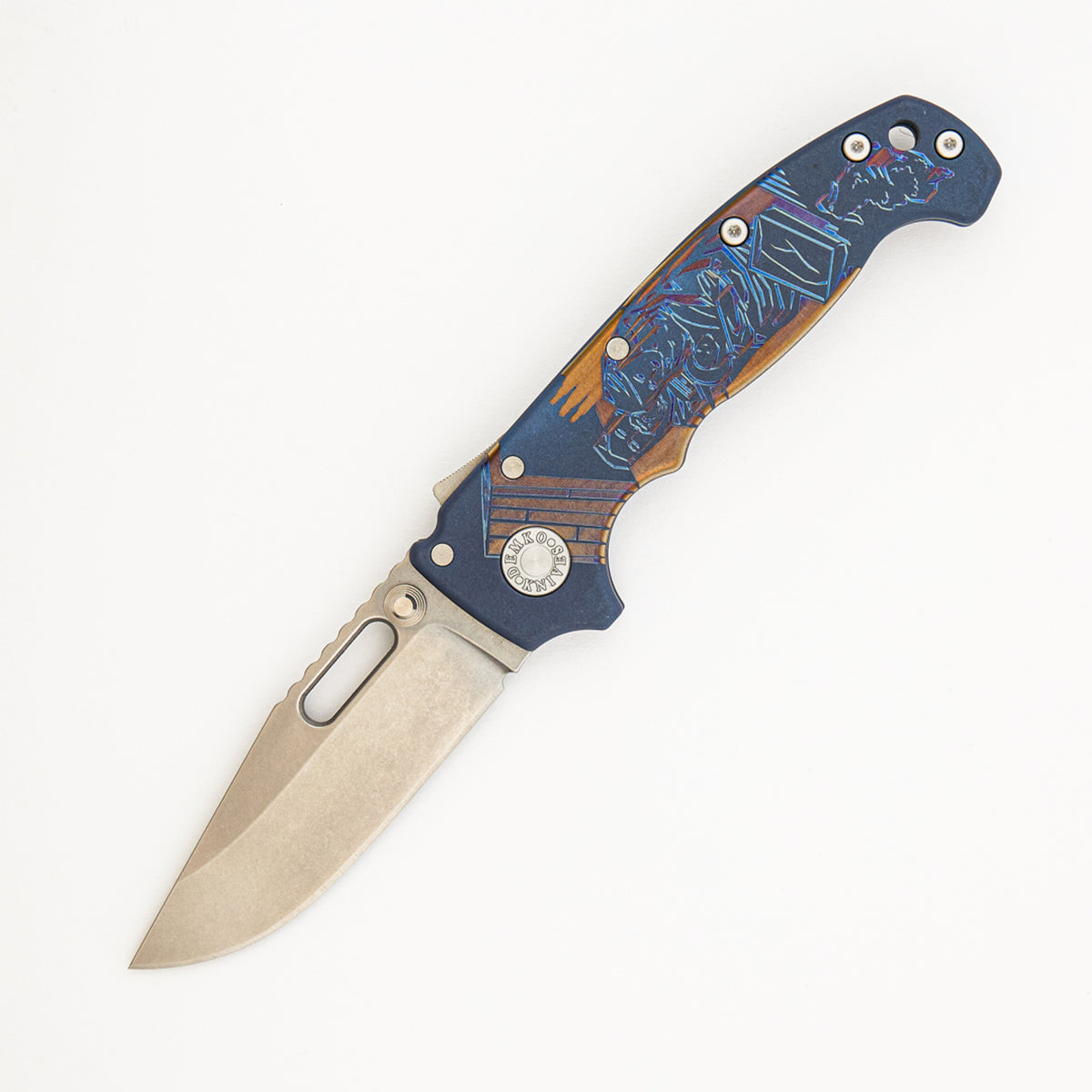 AD20S - Christmas Edition - MagnaCut Blade - Titanium Handle