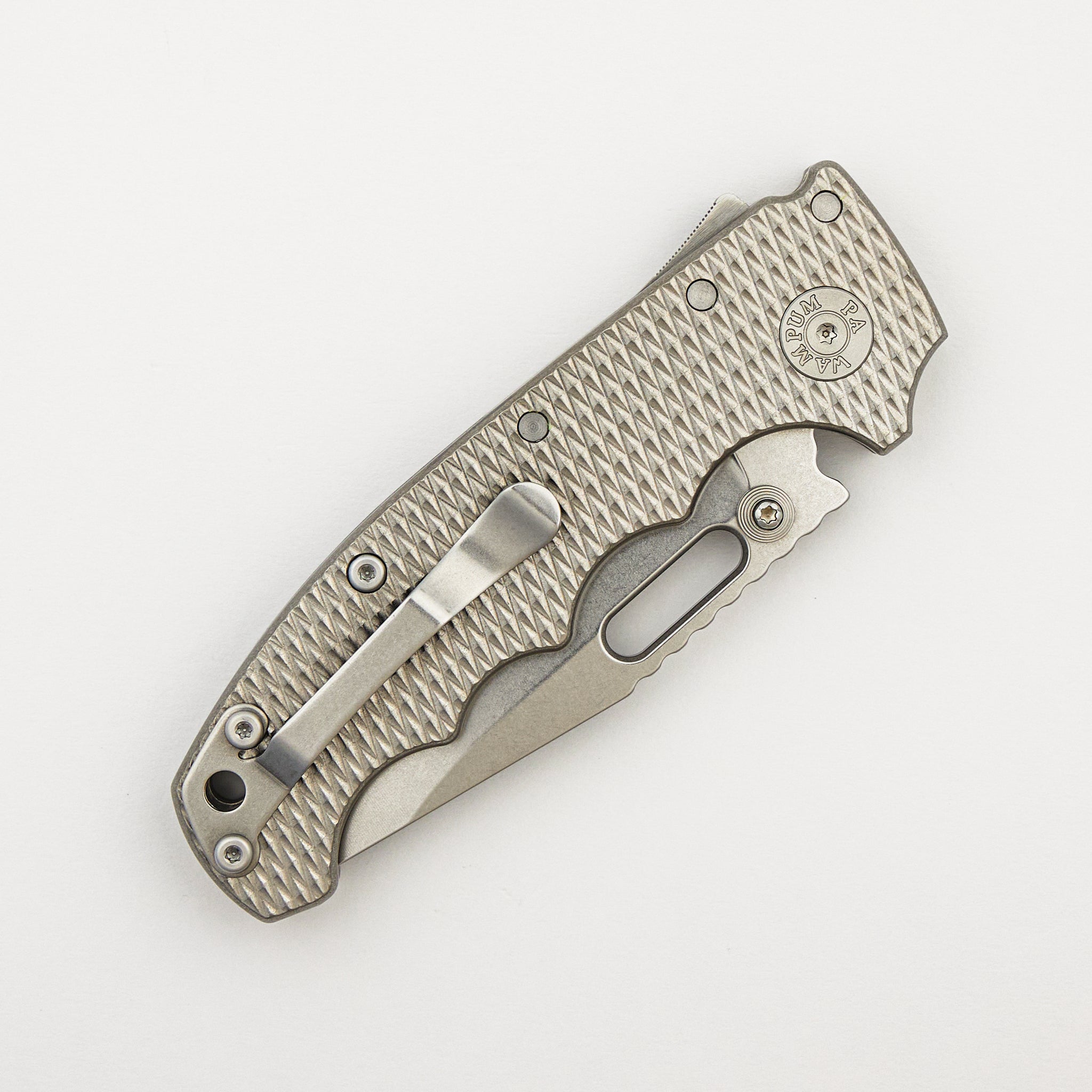 AD20 - Textured Titanium Handle - MagnaCut Blade