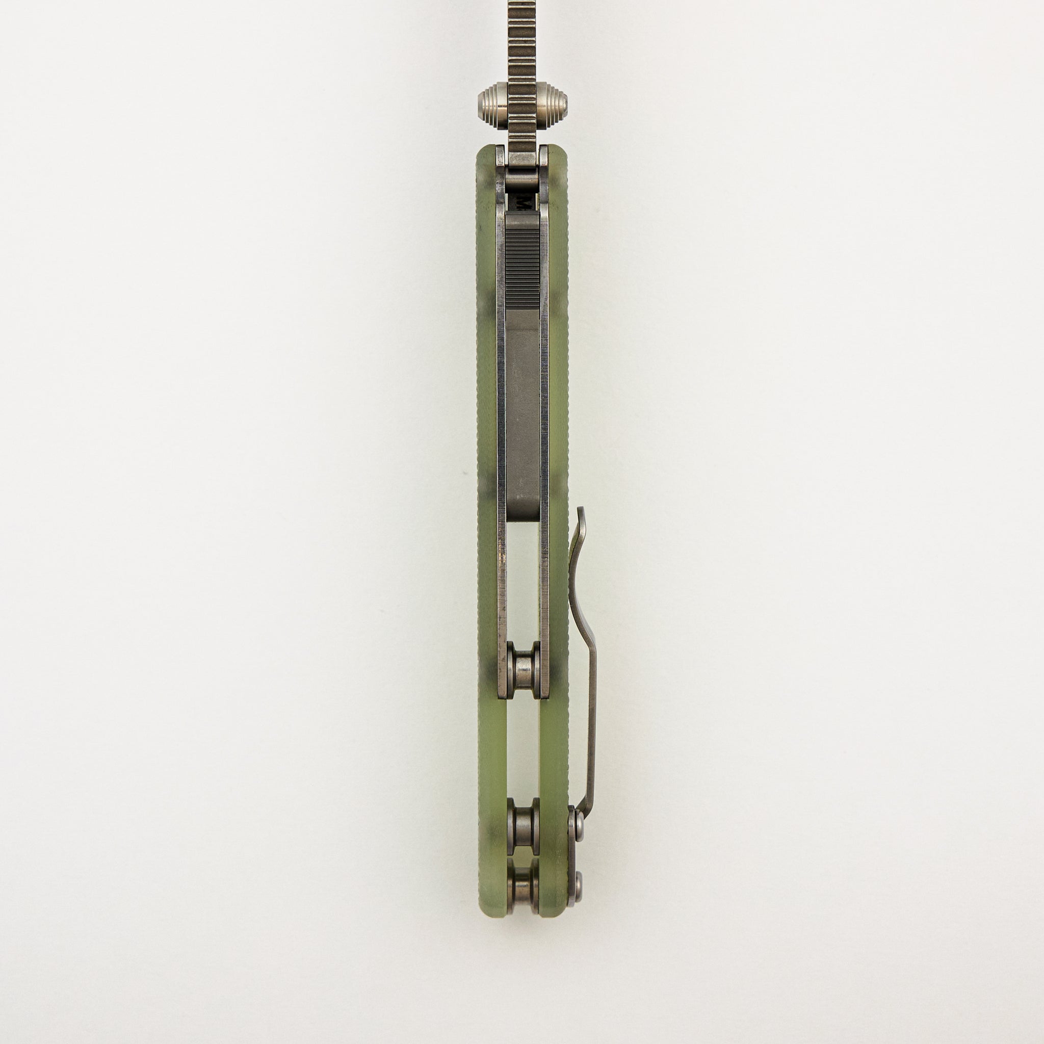 AD20 (Full Width) - MagnaCut Drop Point Blade - Natural G10 Handle