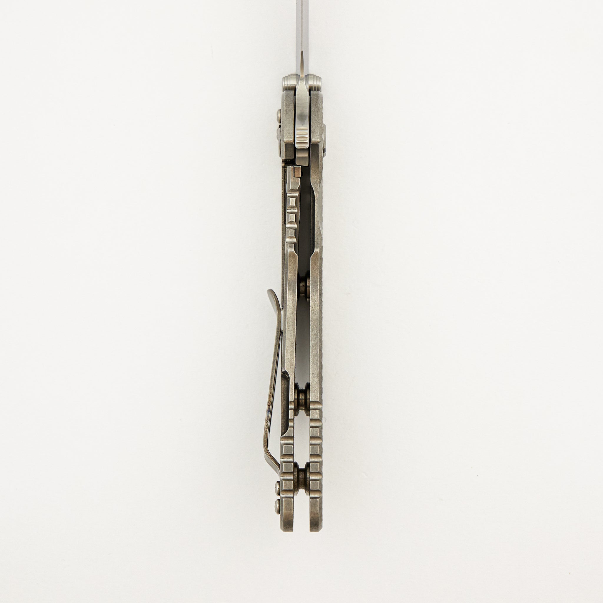 XM-18 3.5" - Skinny Skinner CPM 20CV Blade - Tri-Way - Stonewash - Covid-19 Edition