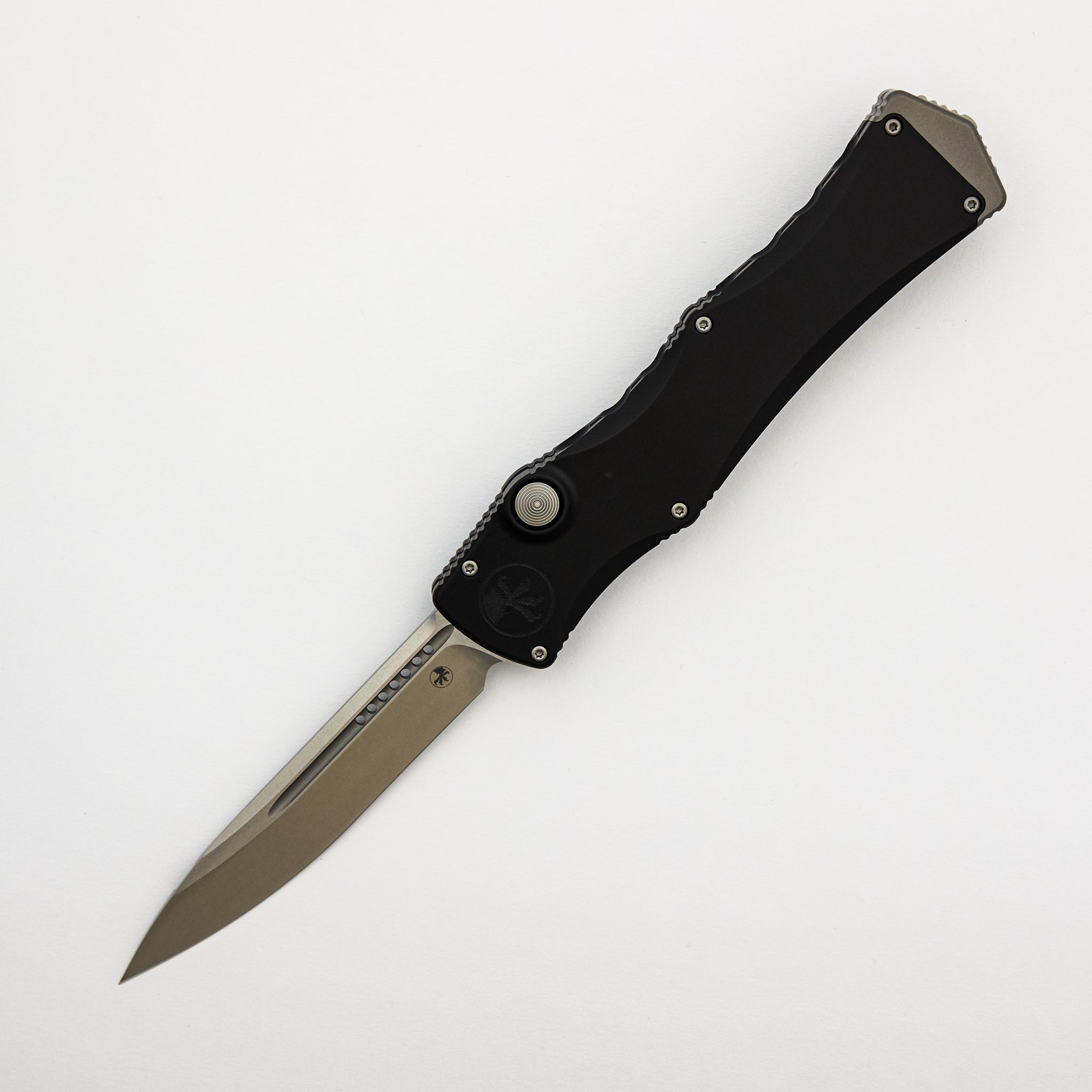 "Marfione Select" Halo IV Clip Point Stonewash Finish Hardcoat Anodized Alloy 1150-10MS1