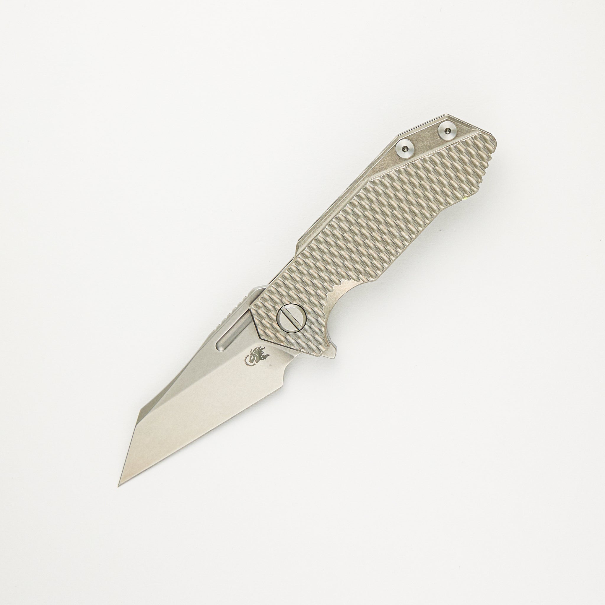 Hinderer Knives Halftrack - Wharncliffe MagnaCut Blade - Tri-Way - Stonewash