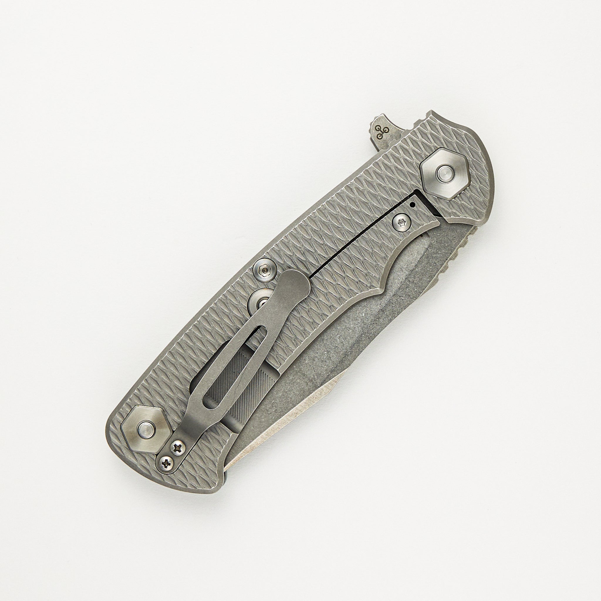 Project X - Clip Point MagnaCut Blade - Tri-Way - Working Finish - Translucent G10