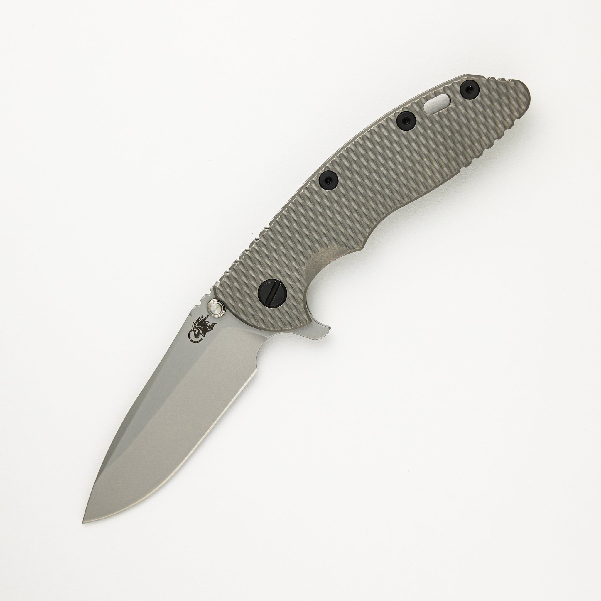 XM-18 3.5" - S45VN Spearpoint - Tri-Way - Bead Blasted - Black Hardware