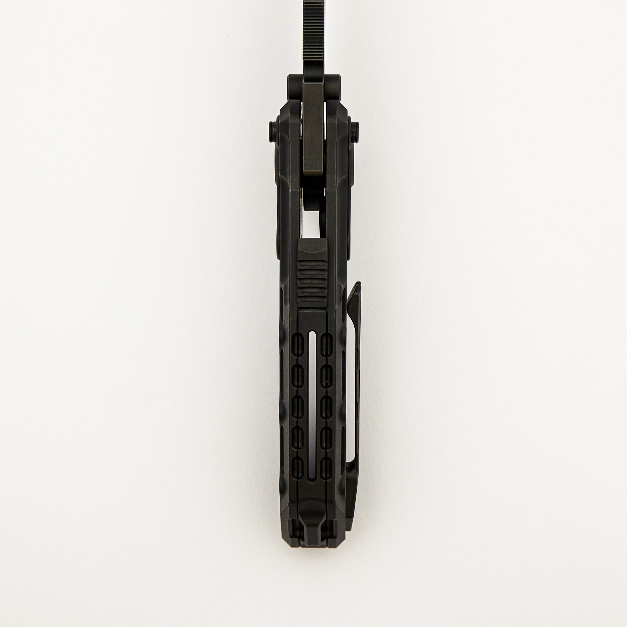Terminator-TX228 - Black DLC Titanium Handle - Black DLC Blade - S/N 0