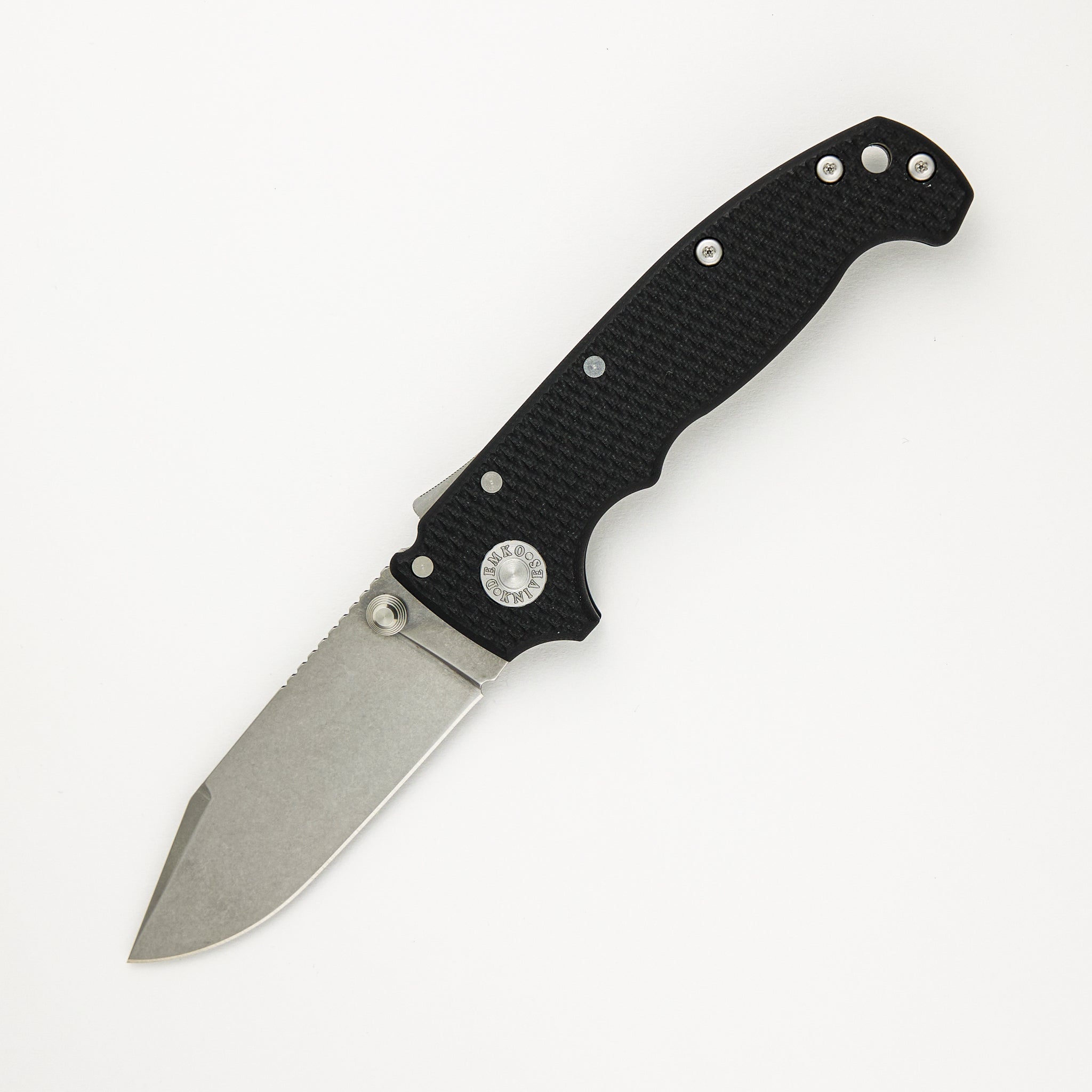 Machine Ground AD20S - No Slot - MagnaCut Blade - Black G10 Handle