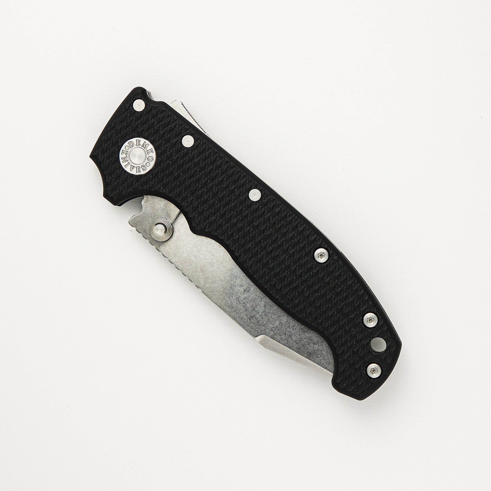 Machine Ground AD20S - No Slot - MagnaCut Blade - Black G10 Handle