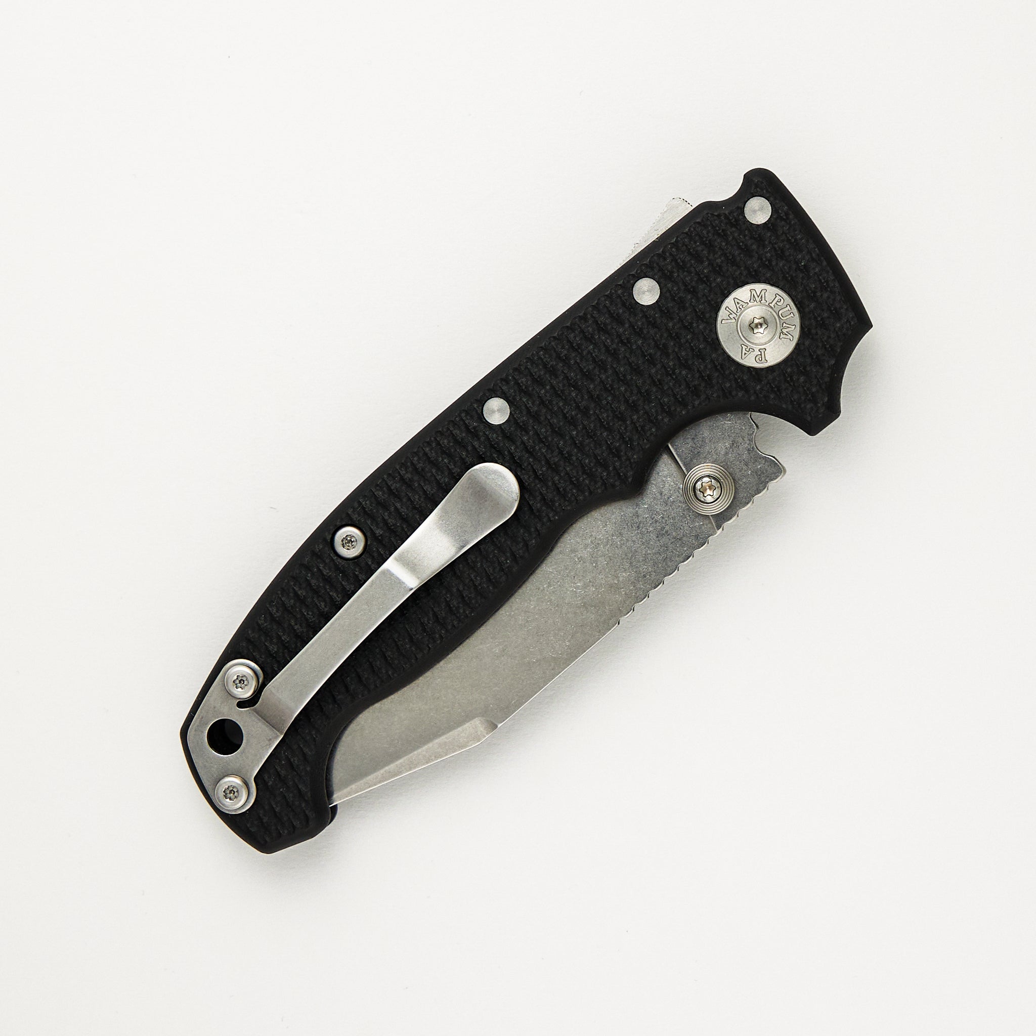 Machine Ground AD20S - No Slot - MagnaCut Blade - Black G10 Handle