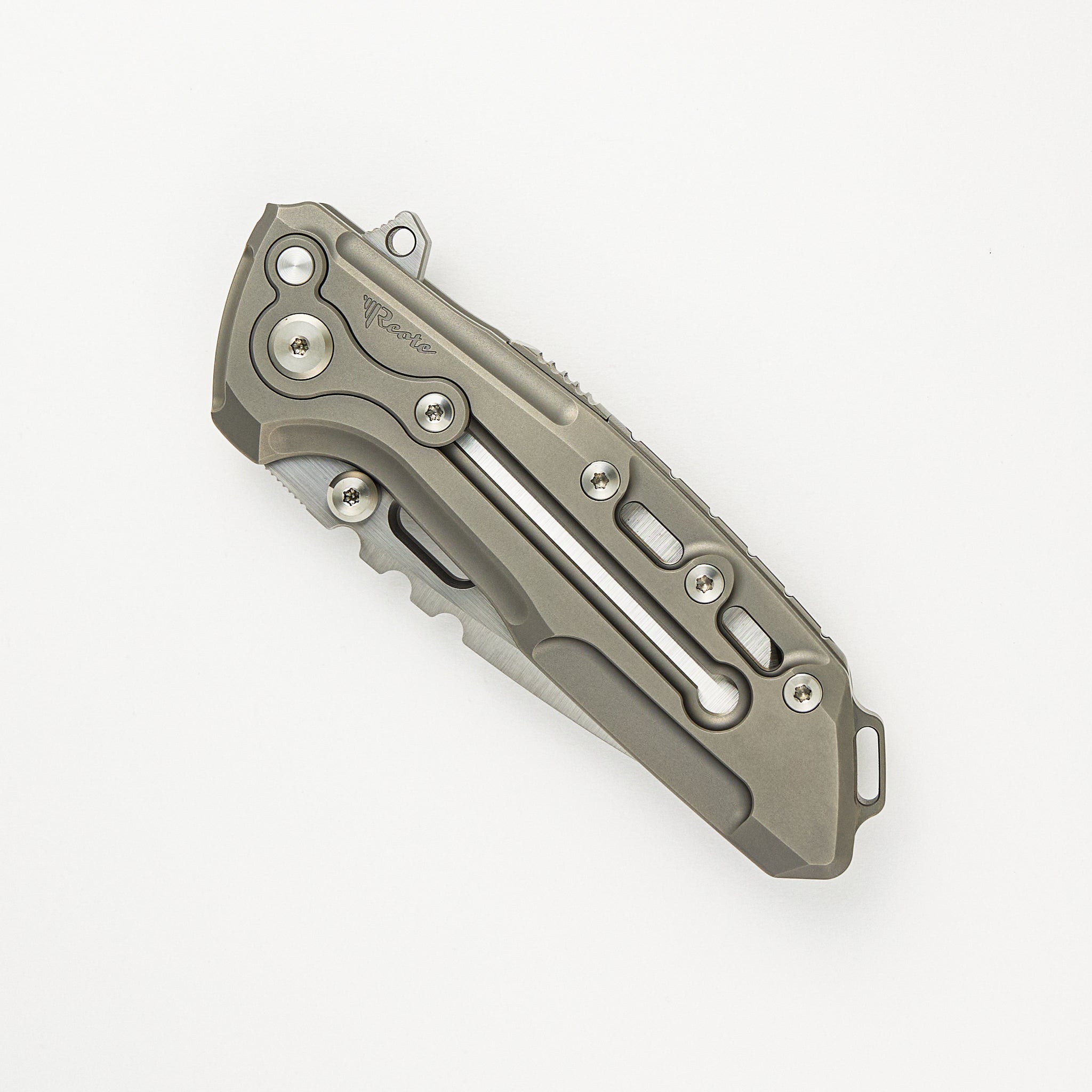 T1000 - Titanium Handle - CPM-3V Blade - S/N 384