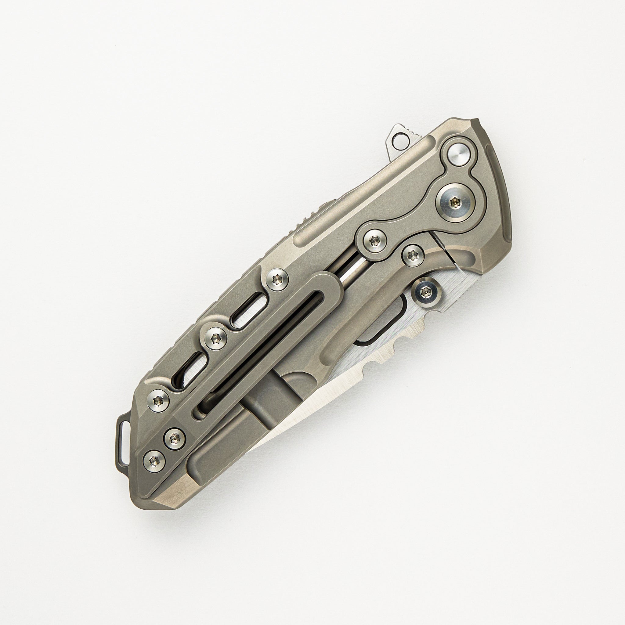 T1000 - Titanium Handle - CPM-3V Blade - S/N 384