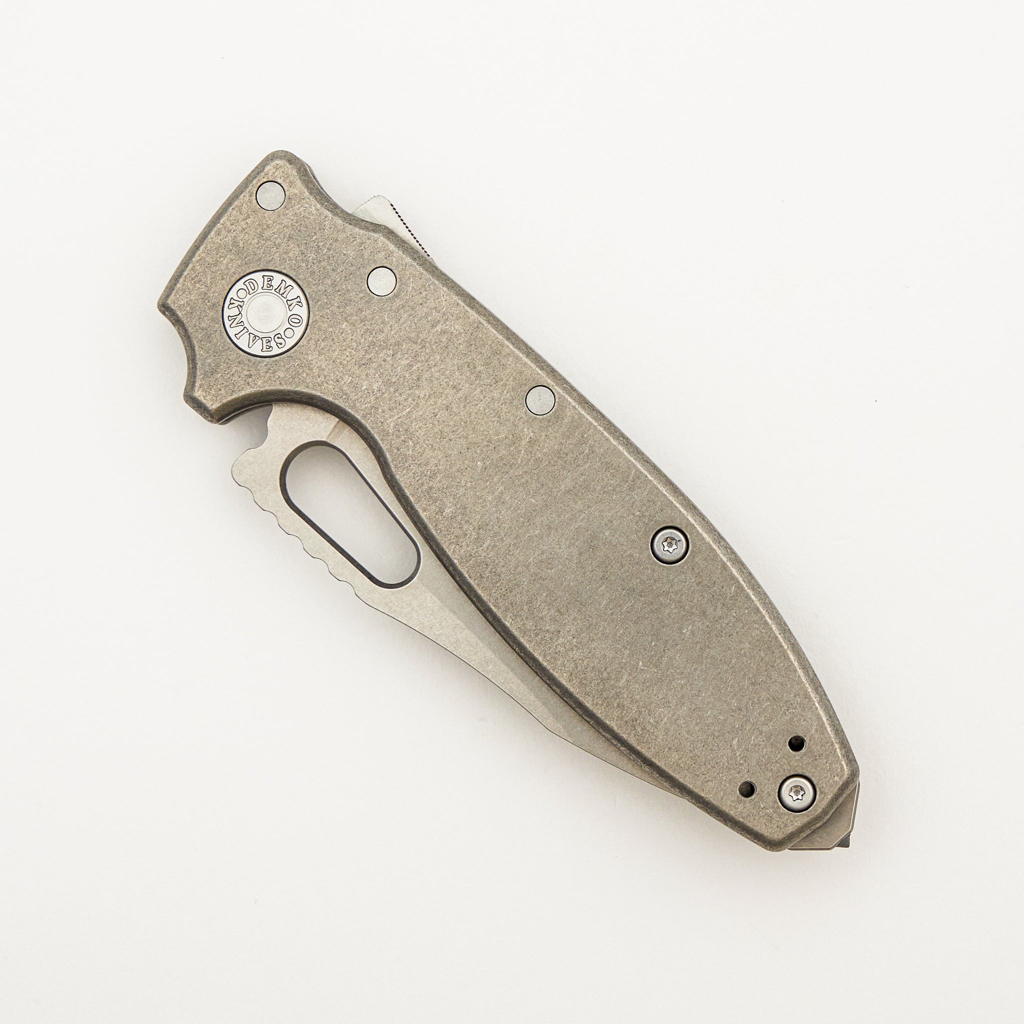 Shark-A-Tac Spike - MagnaCut Blade - Smooth Titanium Handle