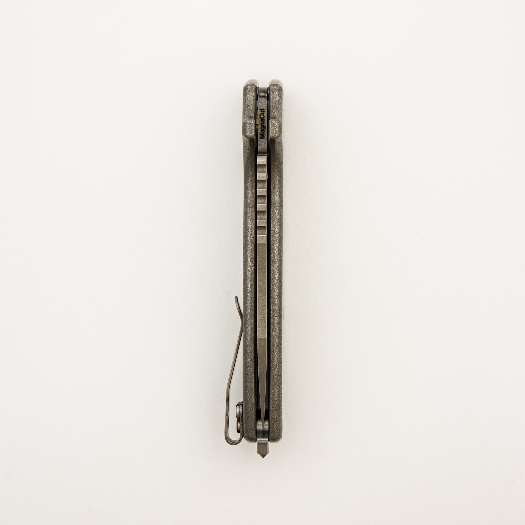 Shark-A-Tac Spike - MagnaCut Blade - Smooth Titanium Handle