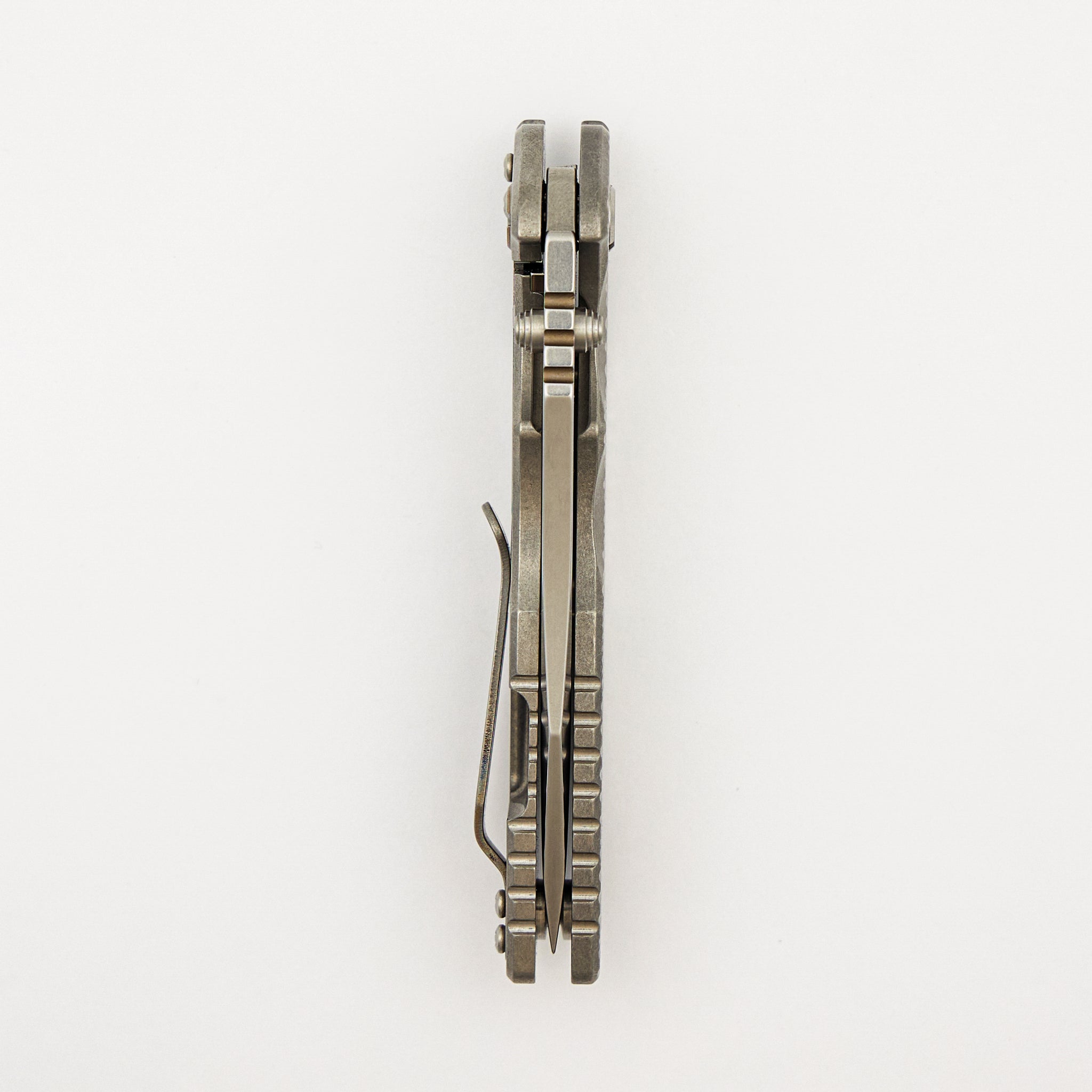 Eklipse 3.5" - MagnaCut Spearpoint - Non-Flipper - Tri-Way - Stonewash