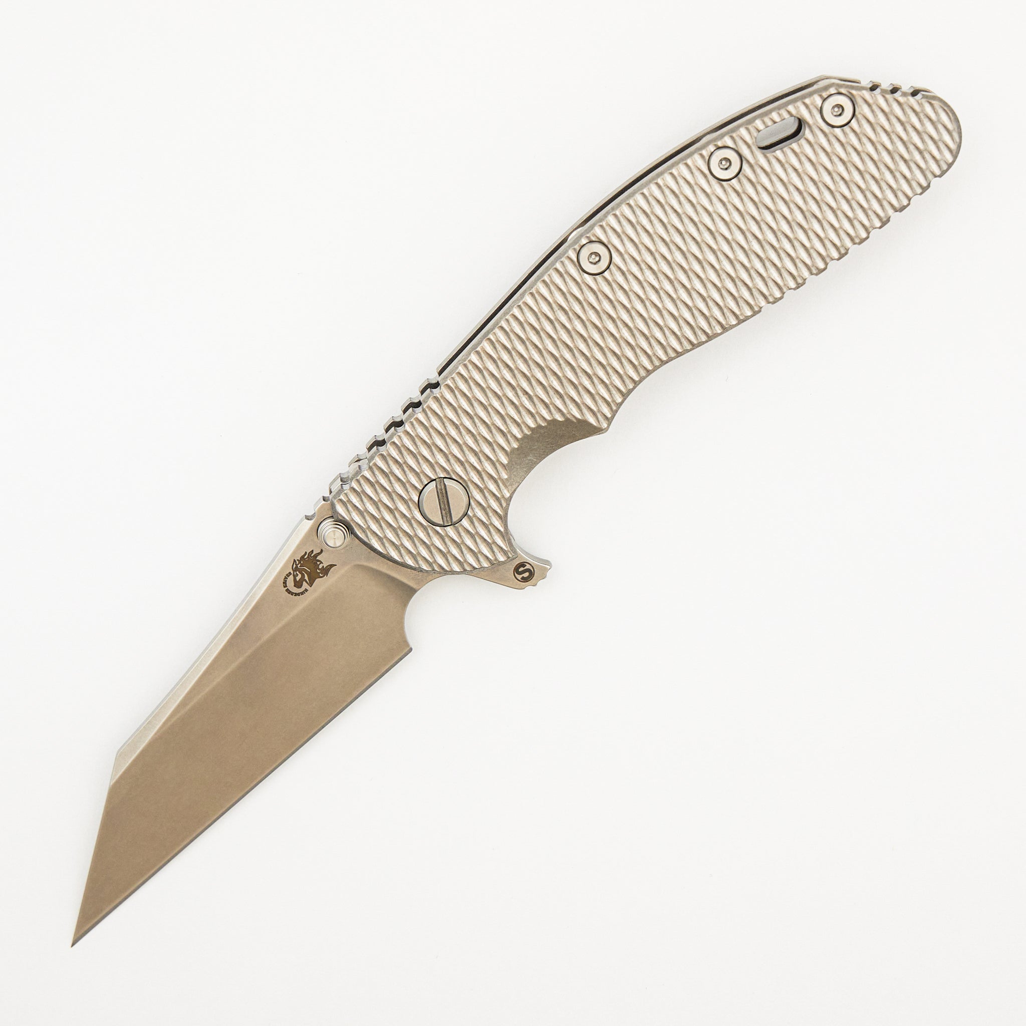 XM-24 4.0″ – S45VN Skinny Wharncliffe - Tri-Way - Stonewash