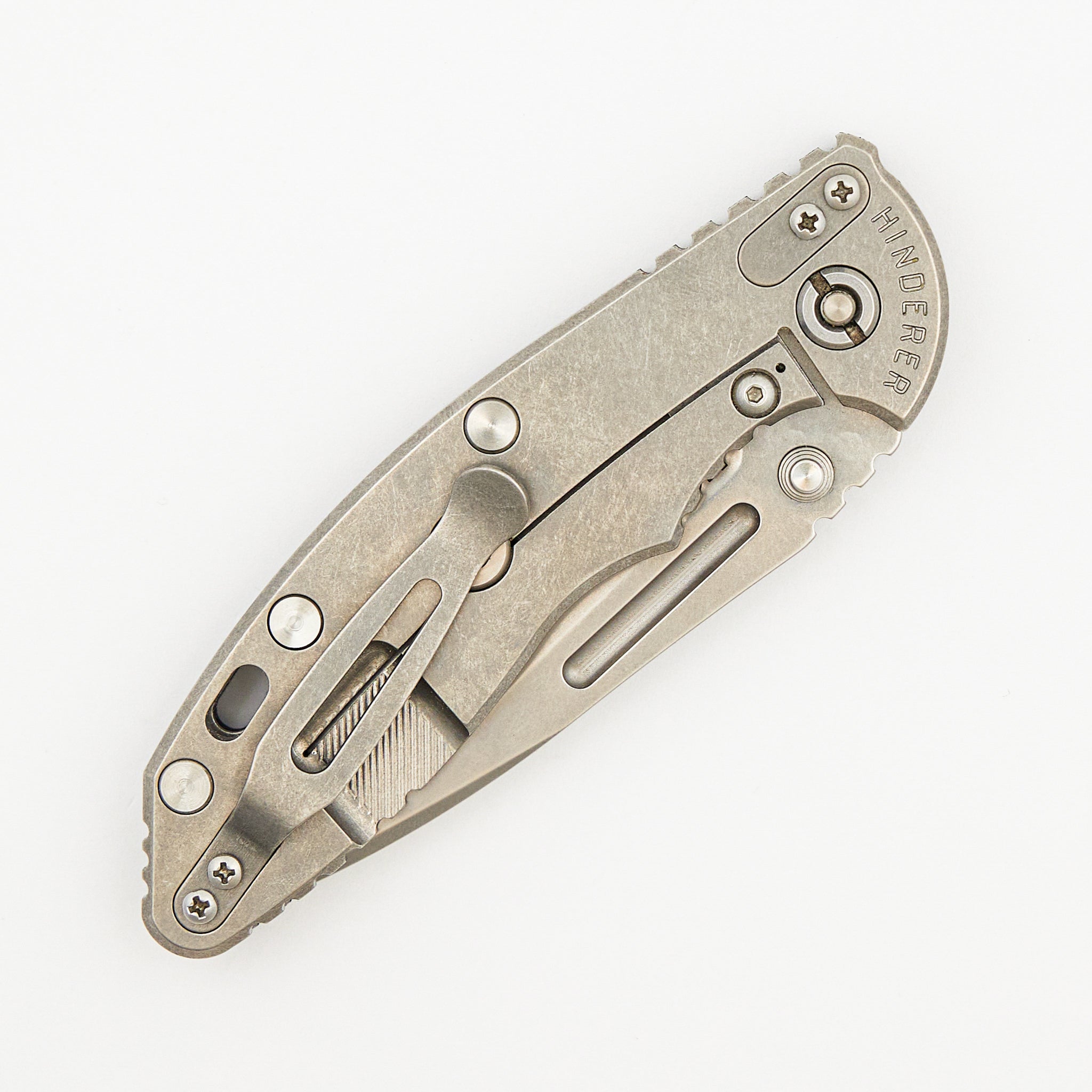 XM-18 3.5″ - M390 Fullered Spear - Non-Flipper - Tri-Way - Stonewash - Black G10