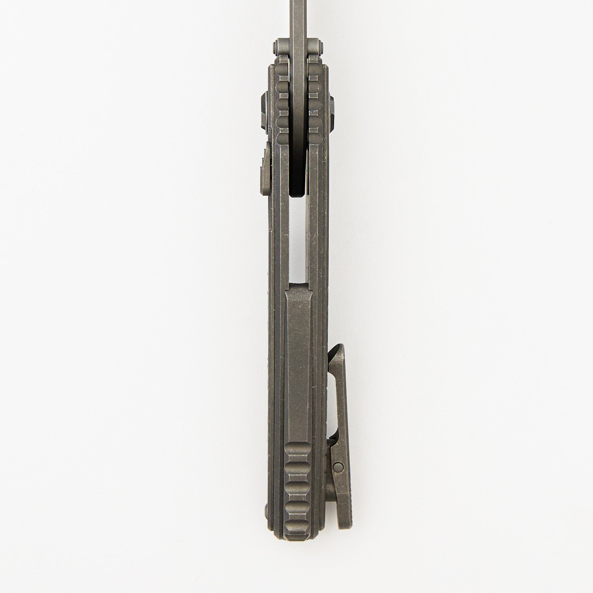 Talon - Stonewash Titanium Handle - M390 Blade