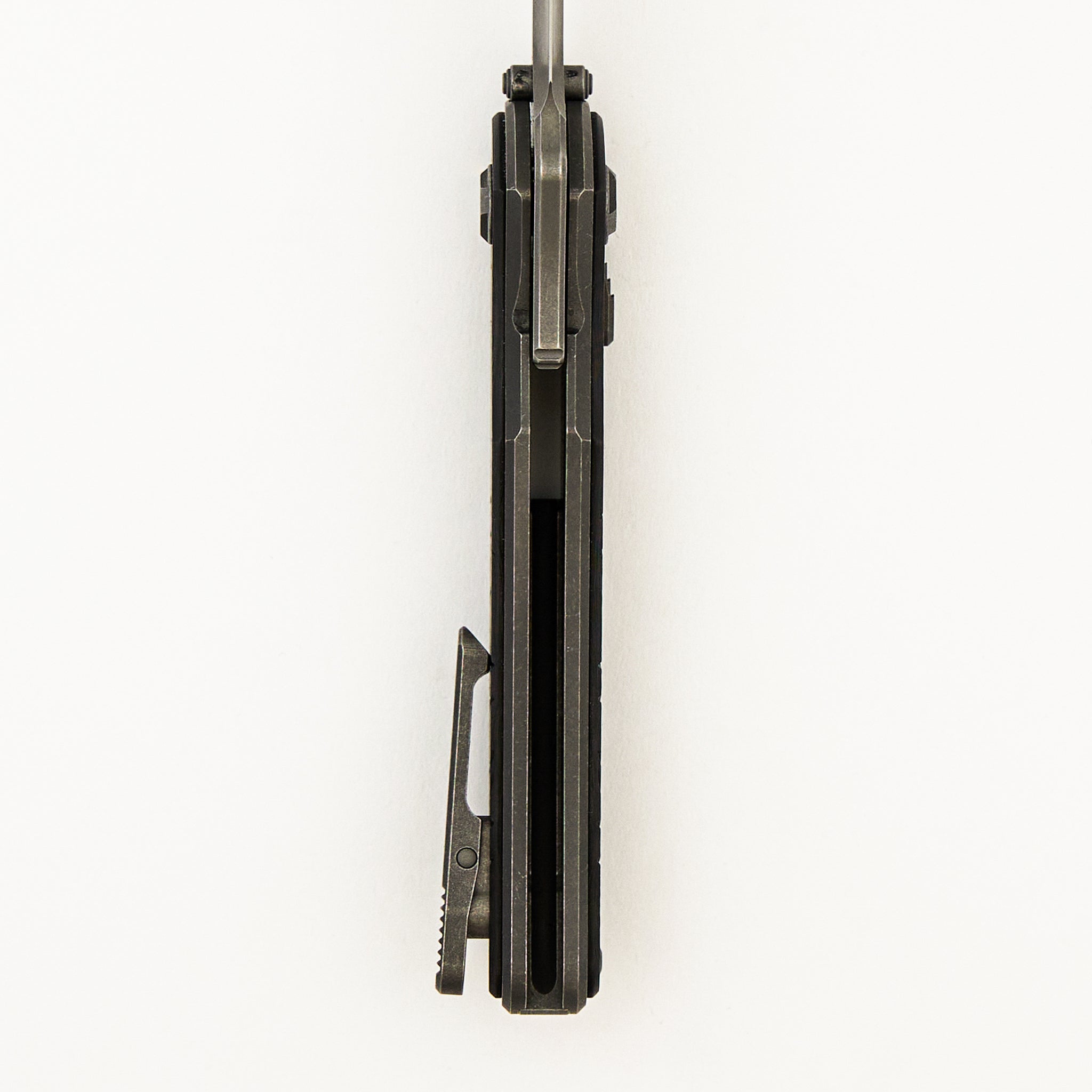 Talon - Stonewash Titanium/Black Dunes Fat Carbon Handle - M390 Blade