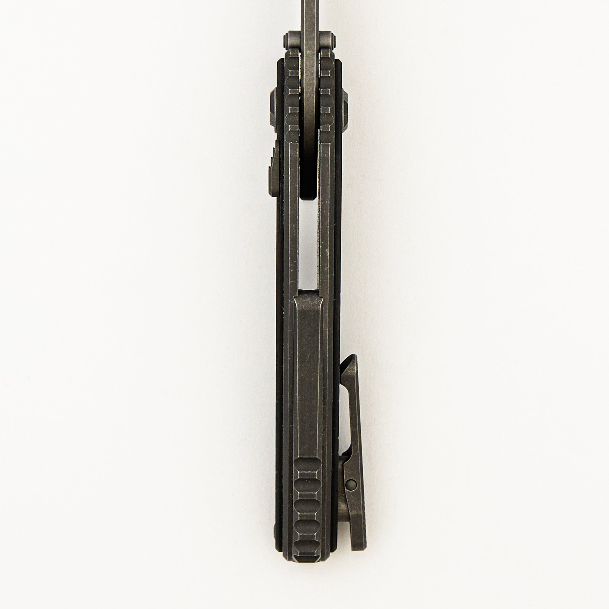 Talon - Stonewash Titanium/Black Dunes Fat Carbon Handle - M390 Blade