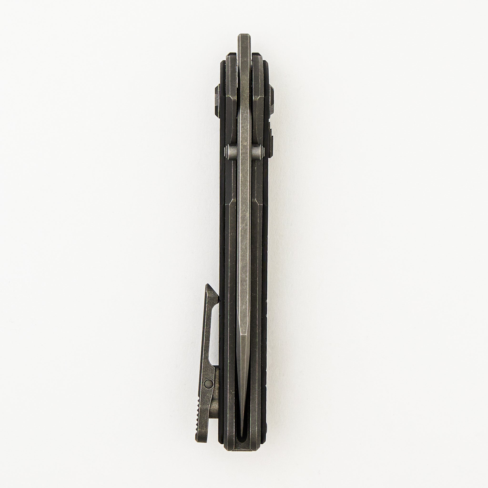 Talon - Stonewash Titanium/Black Dunes Fat Carbon Handle - M390 Blade