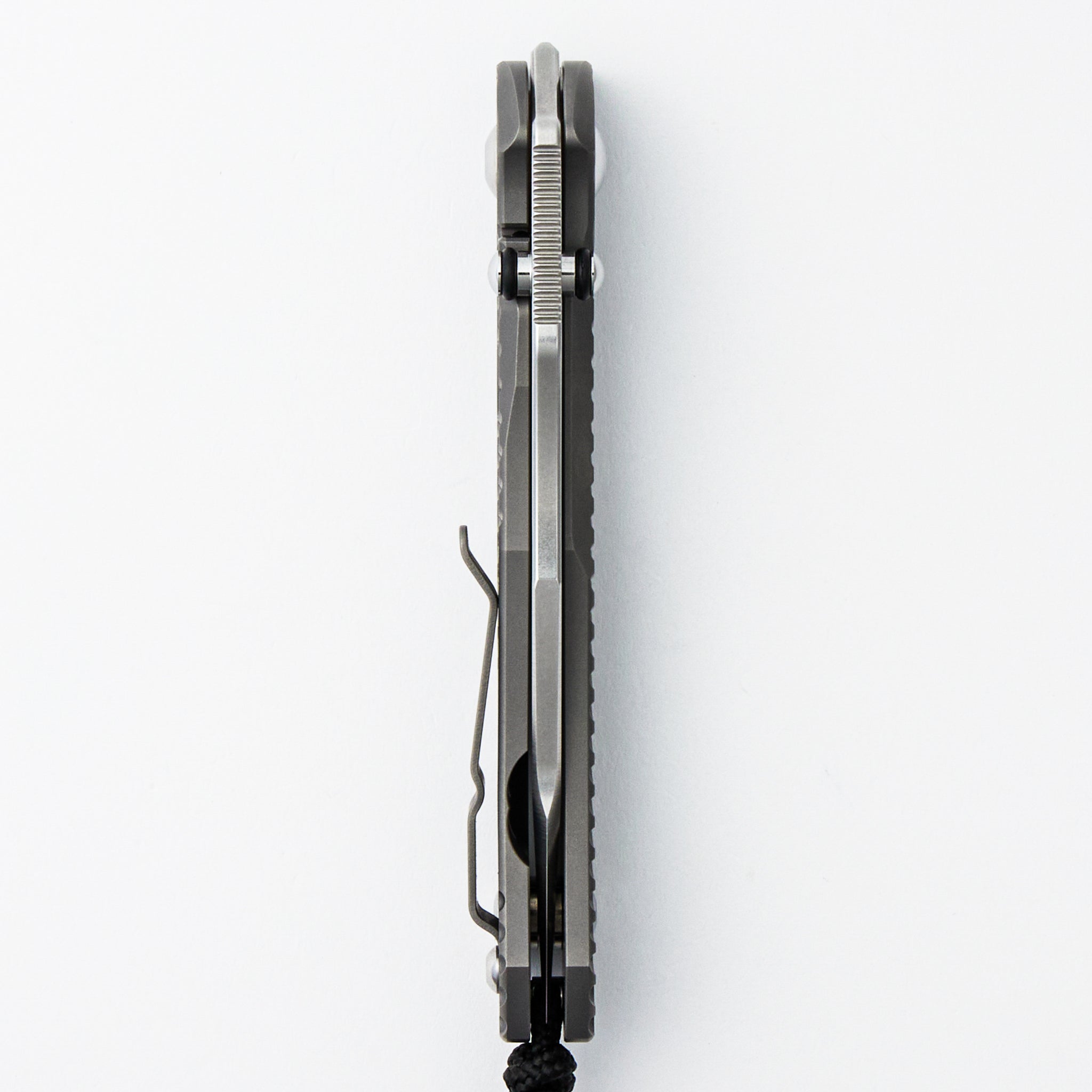 Umnumzaan Doppler - Drop Point CPM MagnaCut Blade - Glass Blasted - Titanium Handle