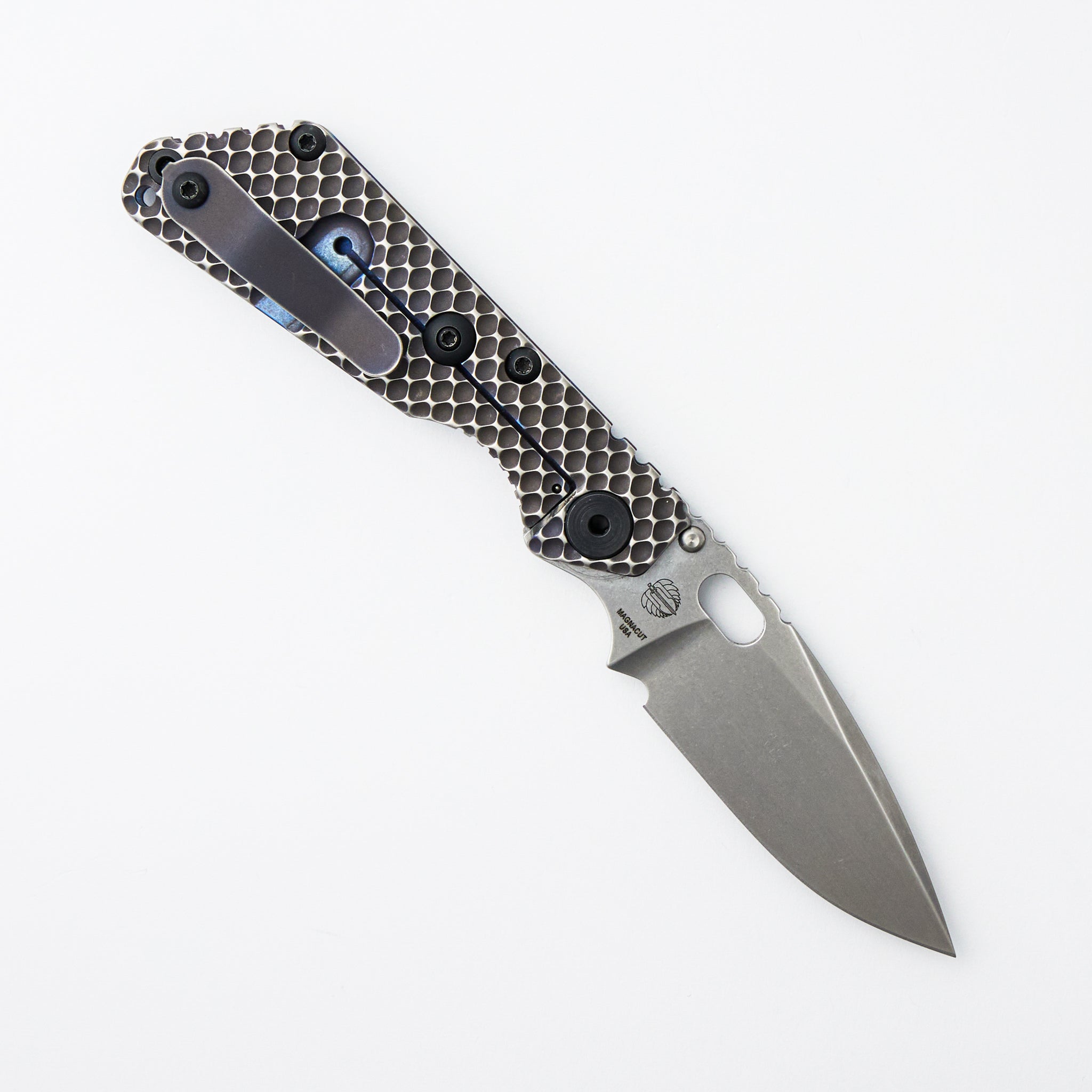 SNG DGG - Drop Point MagnaCut Blade - Titanium Handle