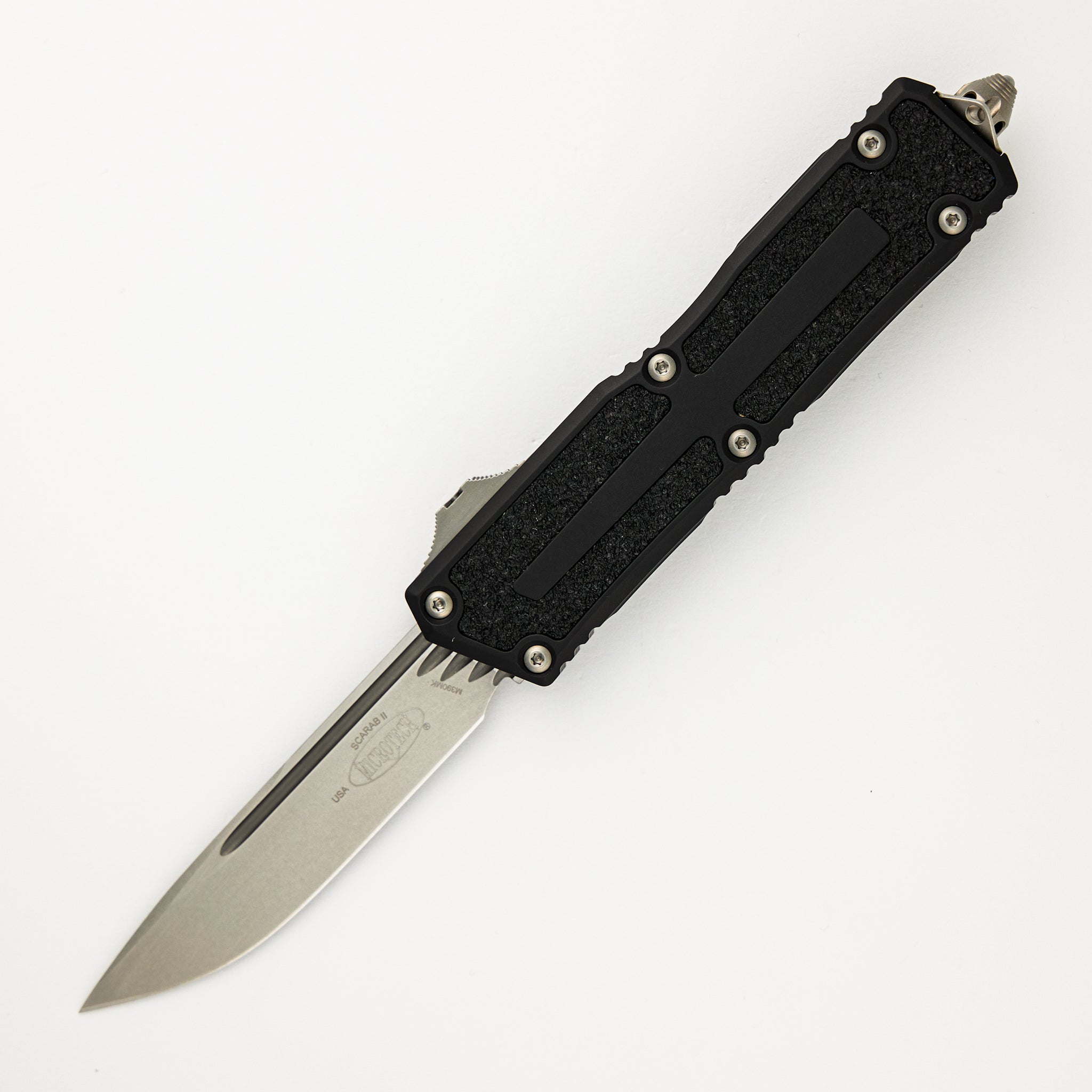 Microtech Scarab II S/E Gen III Stonewash Standard 1278-10