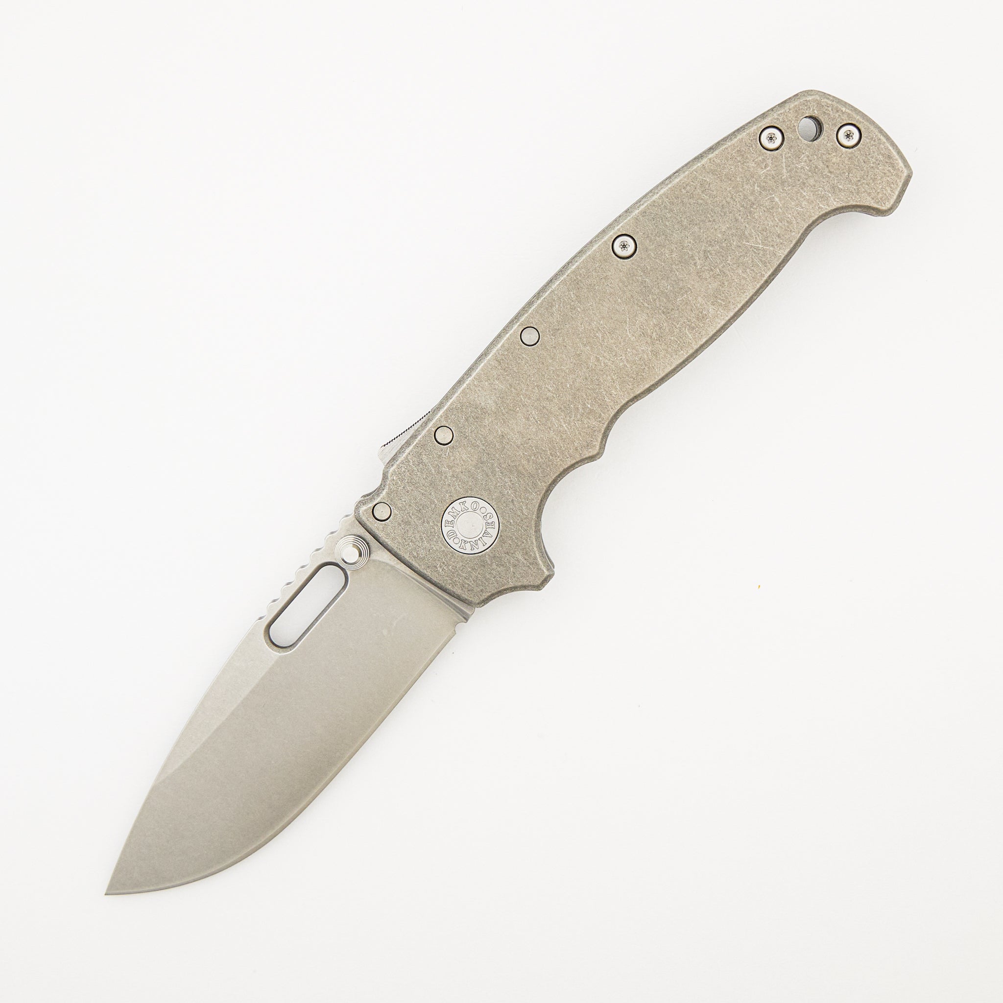 AD20 XL - Drop Point MagnaCut Blade - Titanium Handle