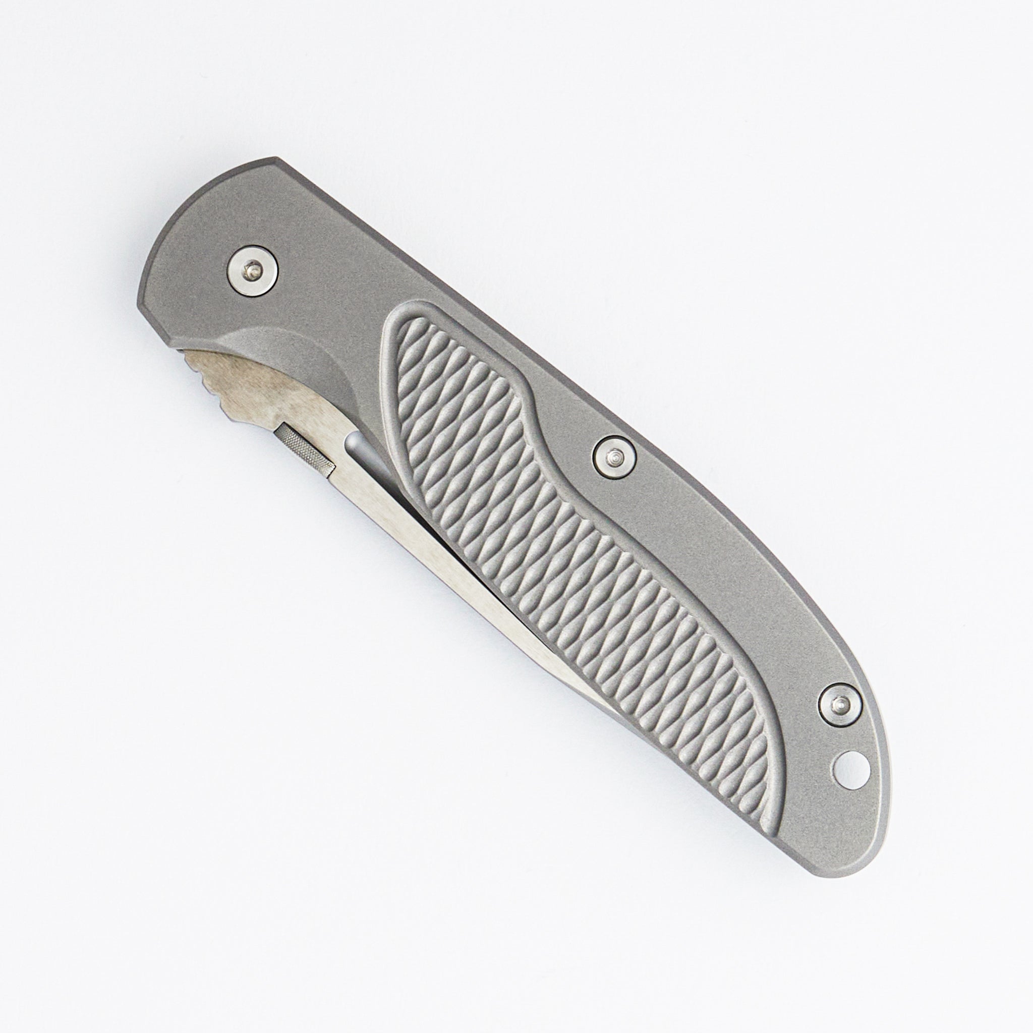 FireTac - 20CV Tanto - Tri-Way - Bead Blast - Two Tone Blade - Ti Scale