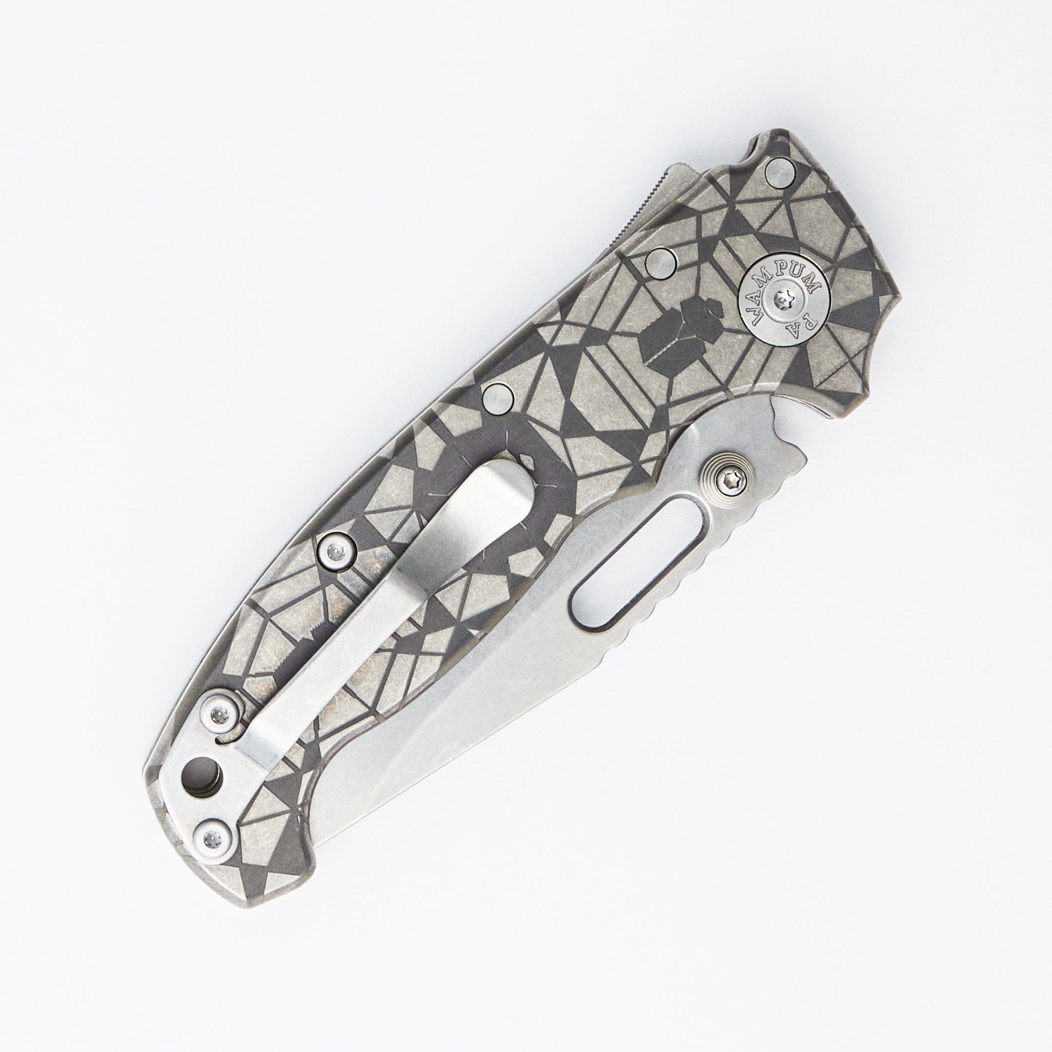 Kitanica AD20 Slim - MagnaCut Clip Point Blade - Titanium Handle