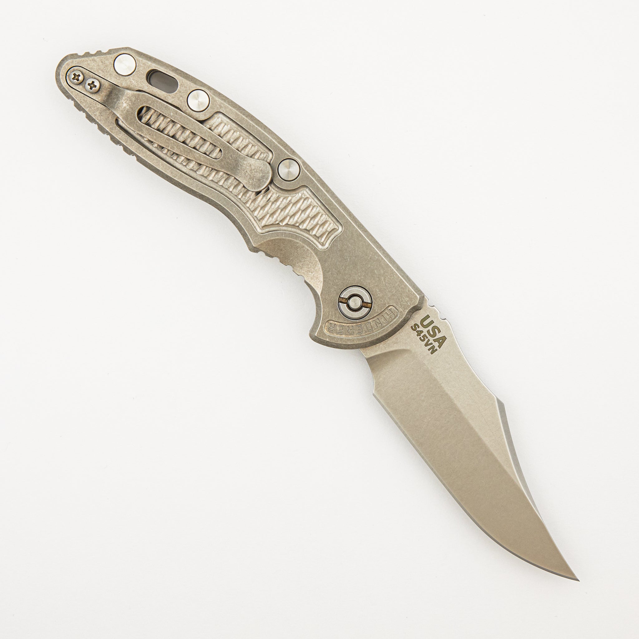 XM-18 3.5″ – Auto – Bowie S45VN Blade – Stonewash