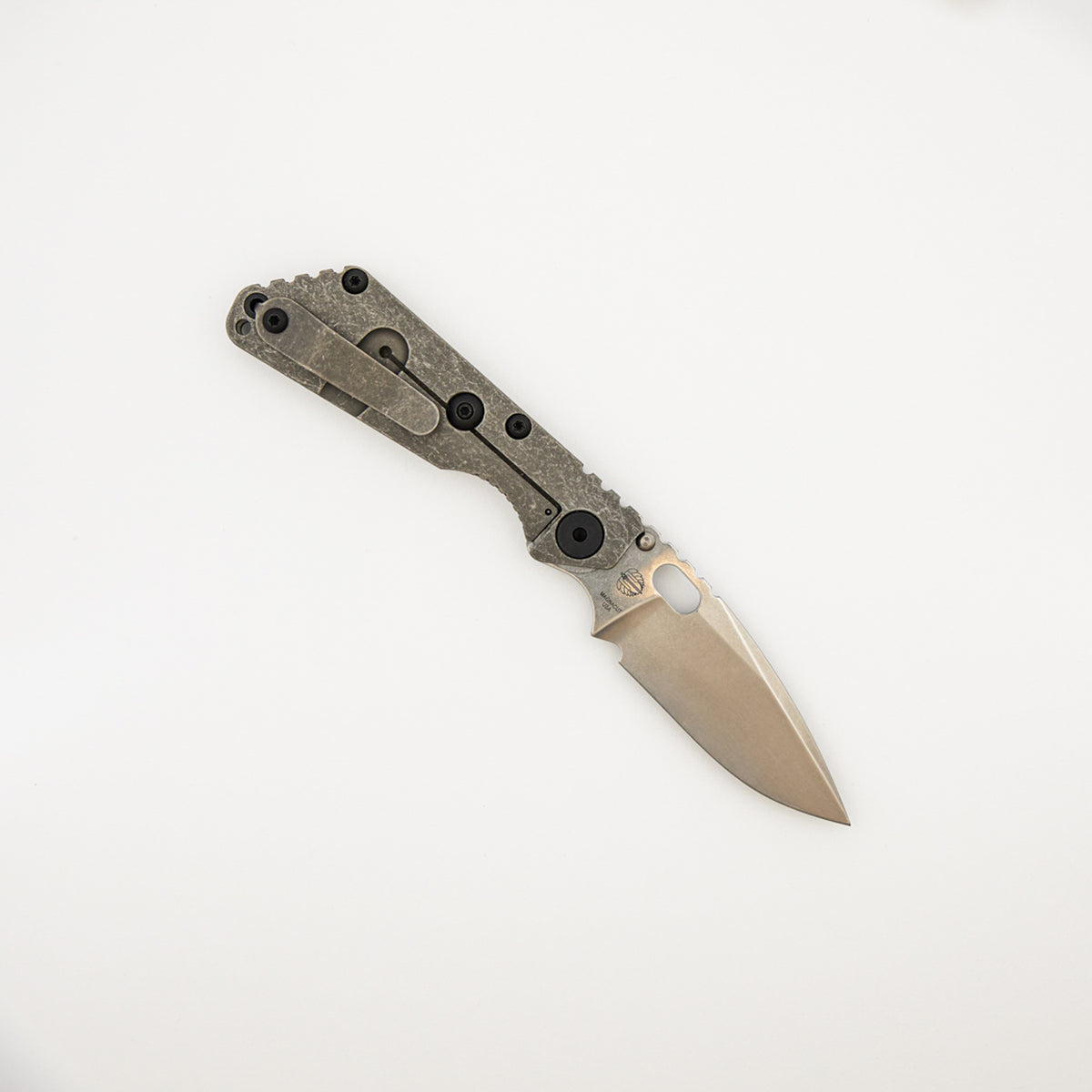 SNG CC - Drop Point MagnaCut Blade - Titanium Handle