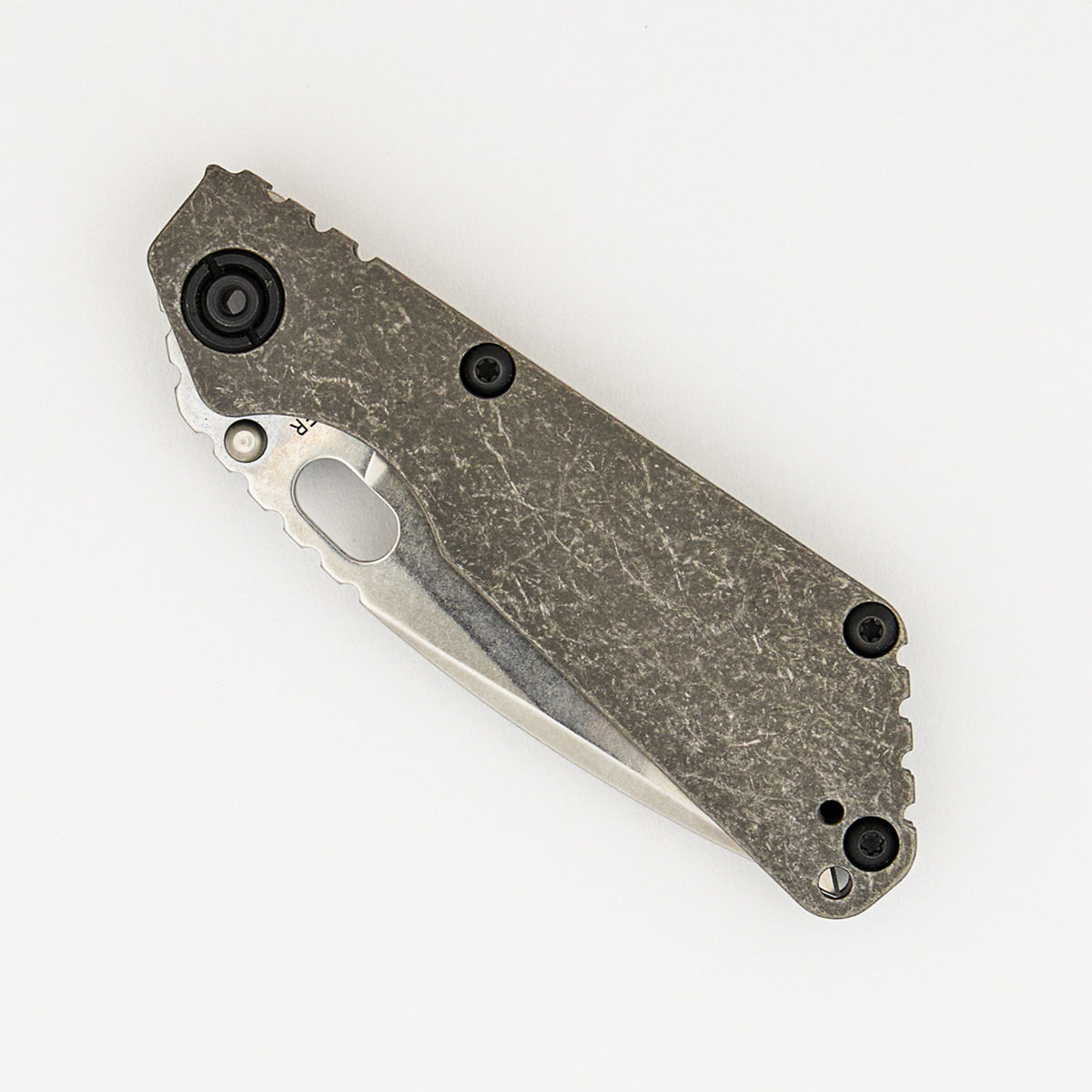 SNG CC - Drop Point MagnaCut Blade - Titanium Handle