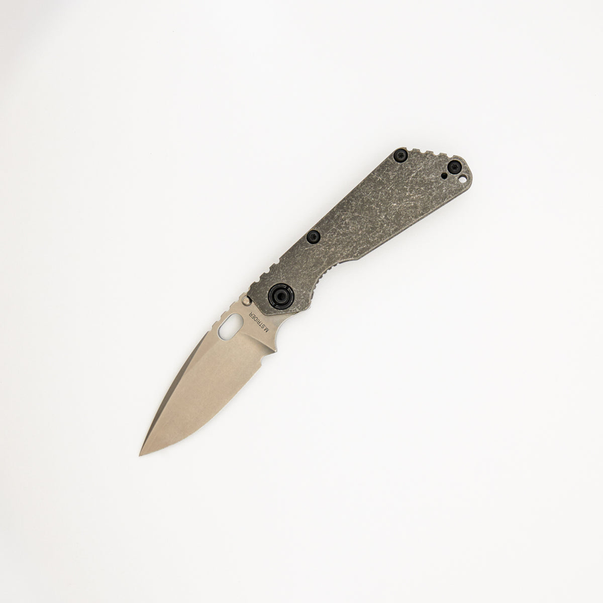 SNG CC - Drop Point 20CV Blade - Titanium Handle
