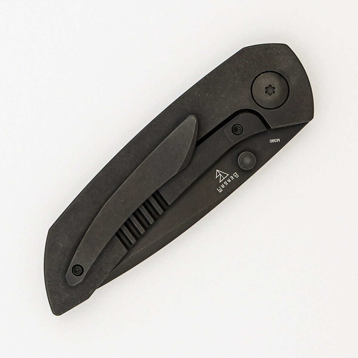 Asgard - Titanium/Black DLC Handle - M390/Black DLC Blade