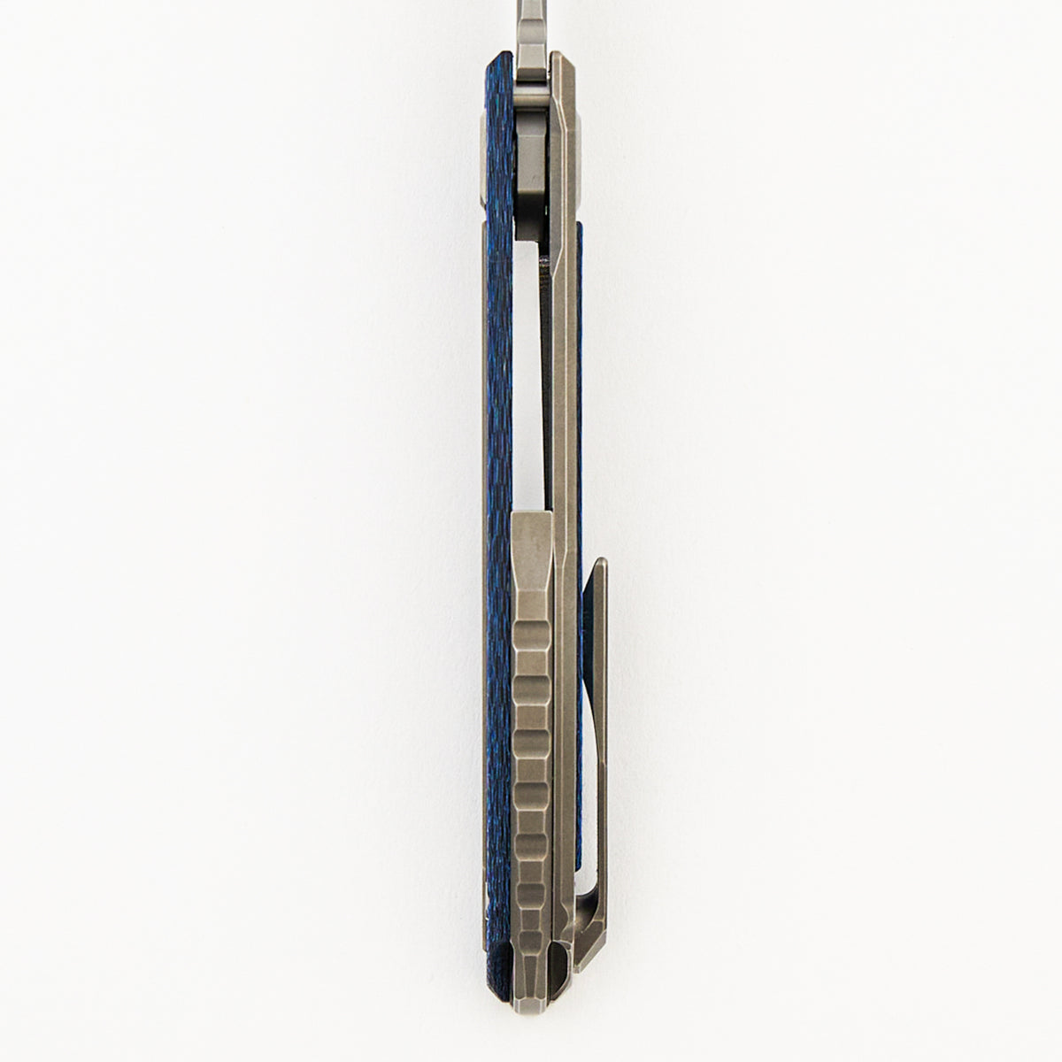 Chris Reeve Collaboration HatiOn CGG - MagnaCut Blade - Titanium/Blue Alutex Handle - MRBS
