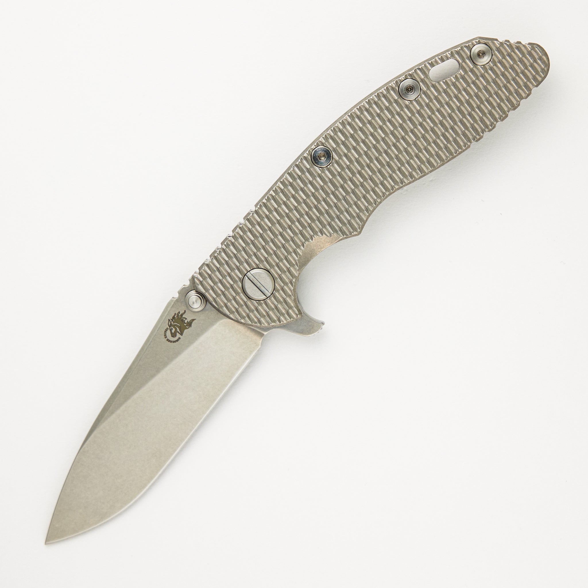 Hinderer Knives XM-18 3.5" - CPM 20CV Slicer - No Choil - Tri-Way - Stonewash