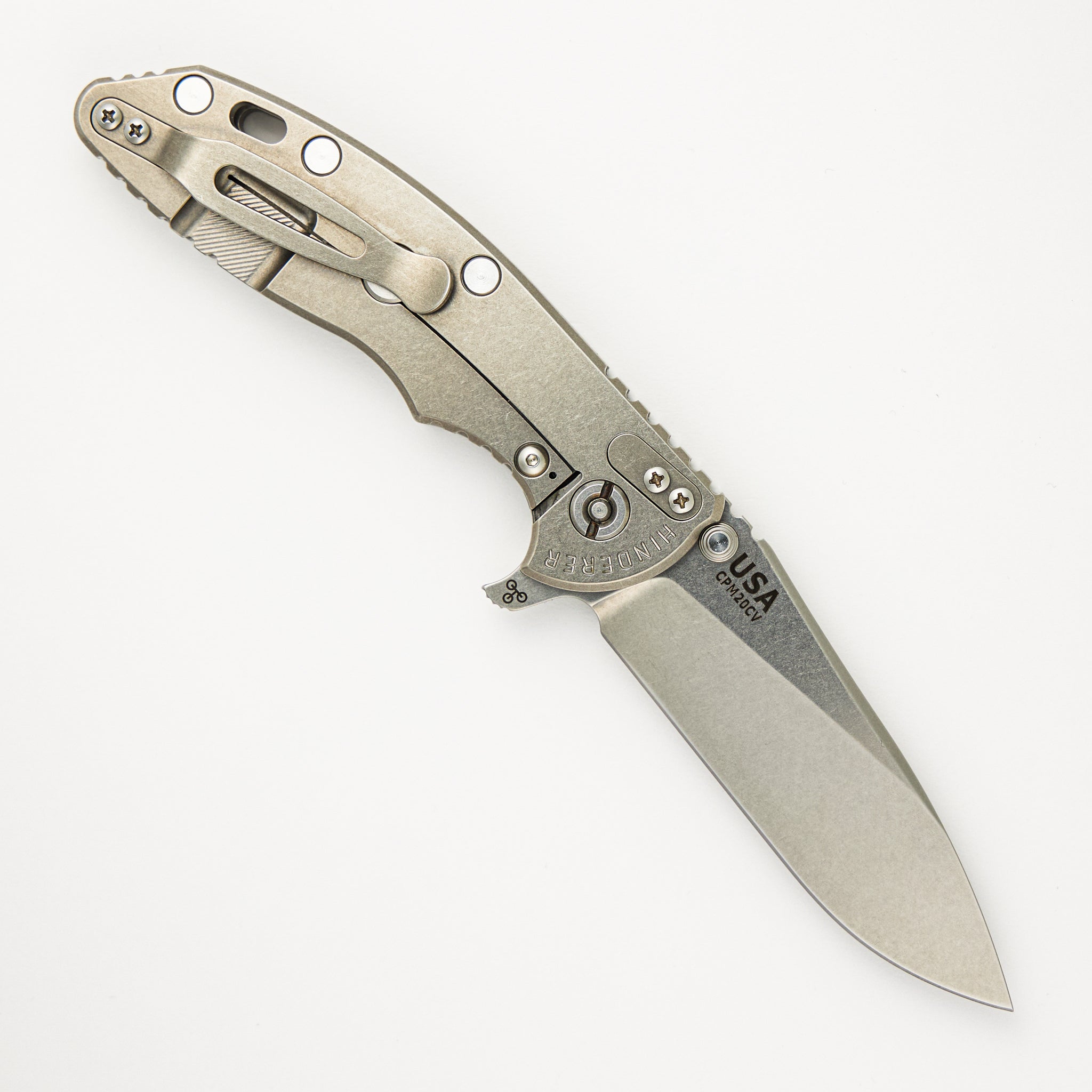 XM-18 3.5" - CPM 20CV Slicer - No Choil - Tri-Way - Stonewash