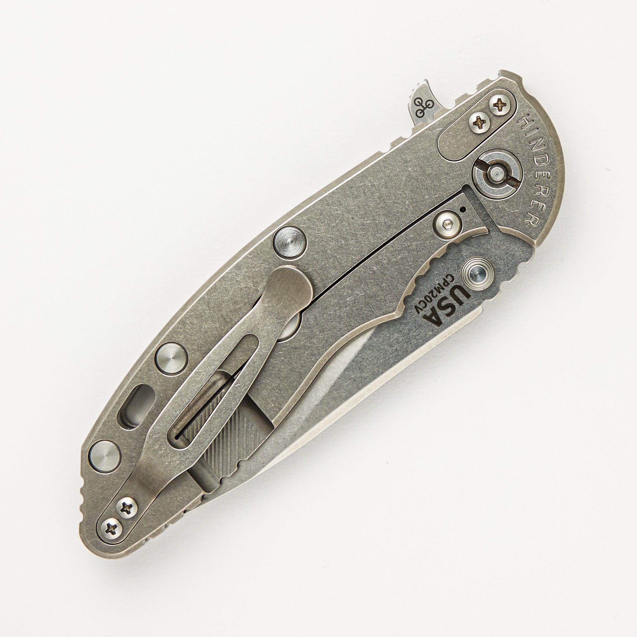 XM-18 3.5" - CPM 20CV Slicer - No Choil - Tri-Way - Stonewash