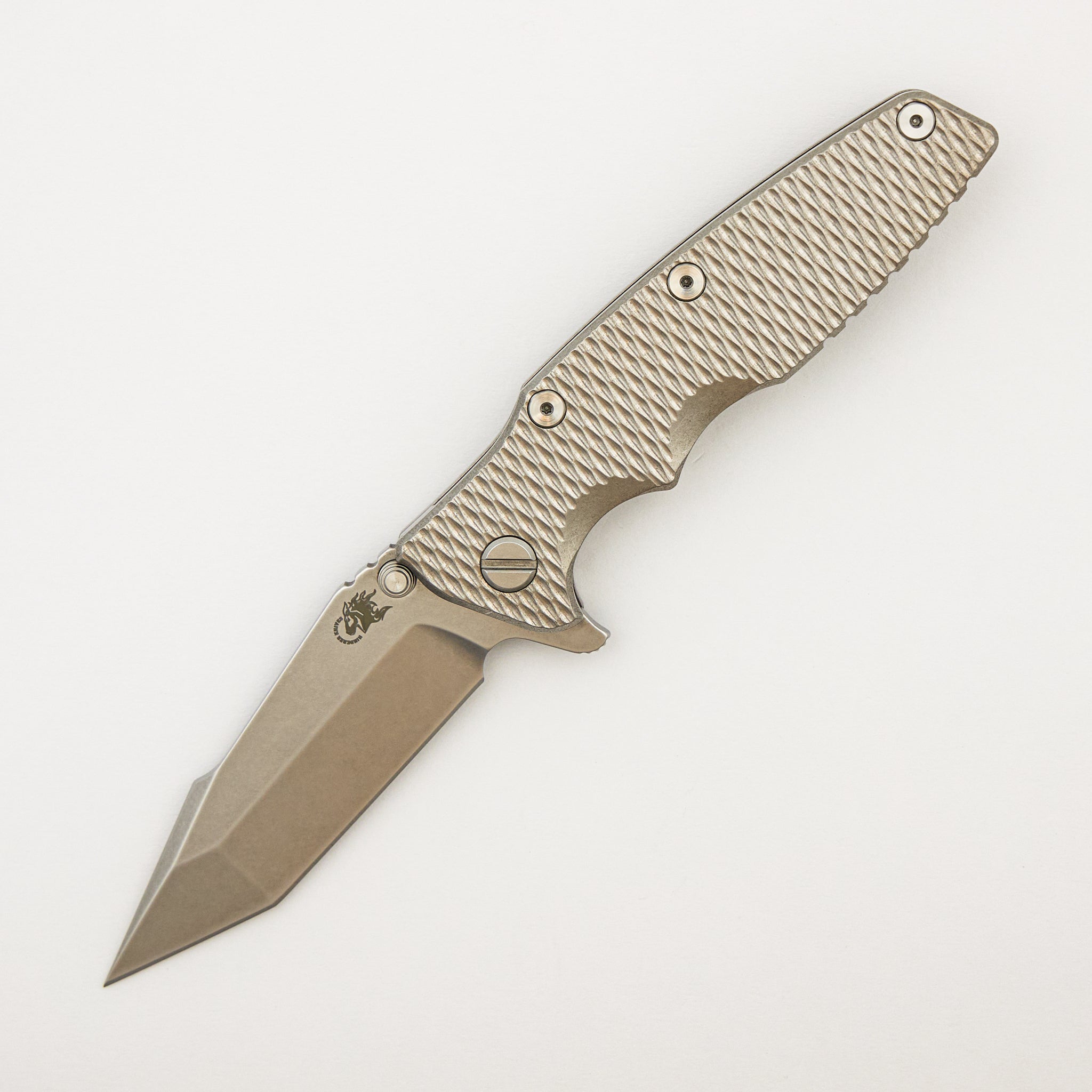 Eklipse 3.5" - S45VN Harpoon Tanto - Tri-Way - Stonewash