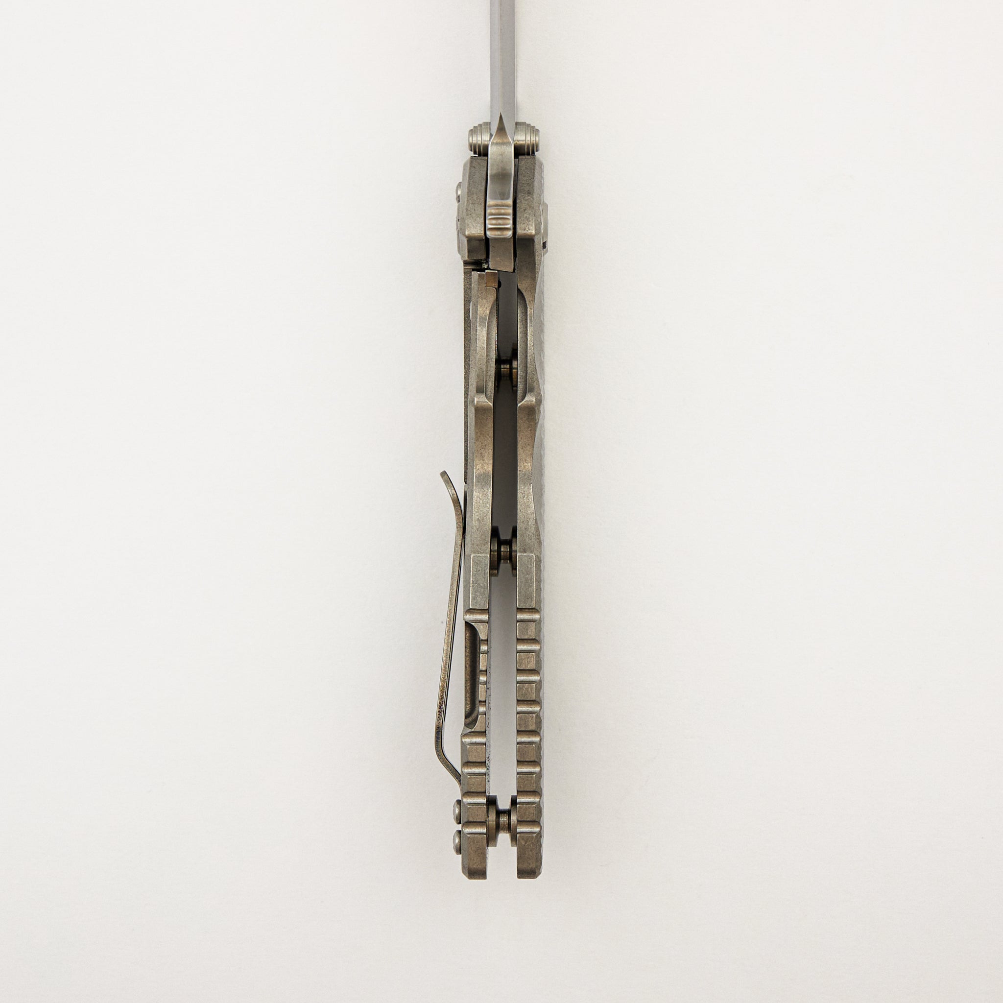 Eklipse 3.5" - S45VN Harpoon Tanto - Tri-Way - Stonewash