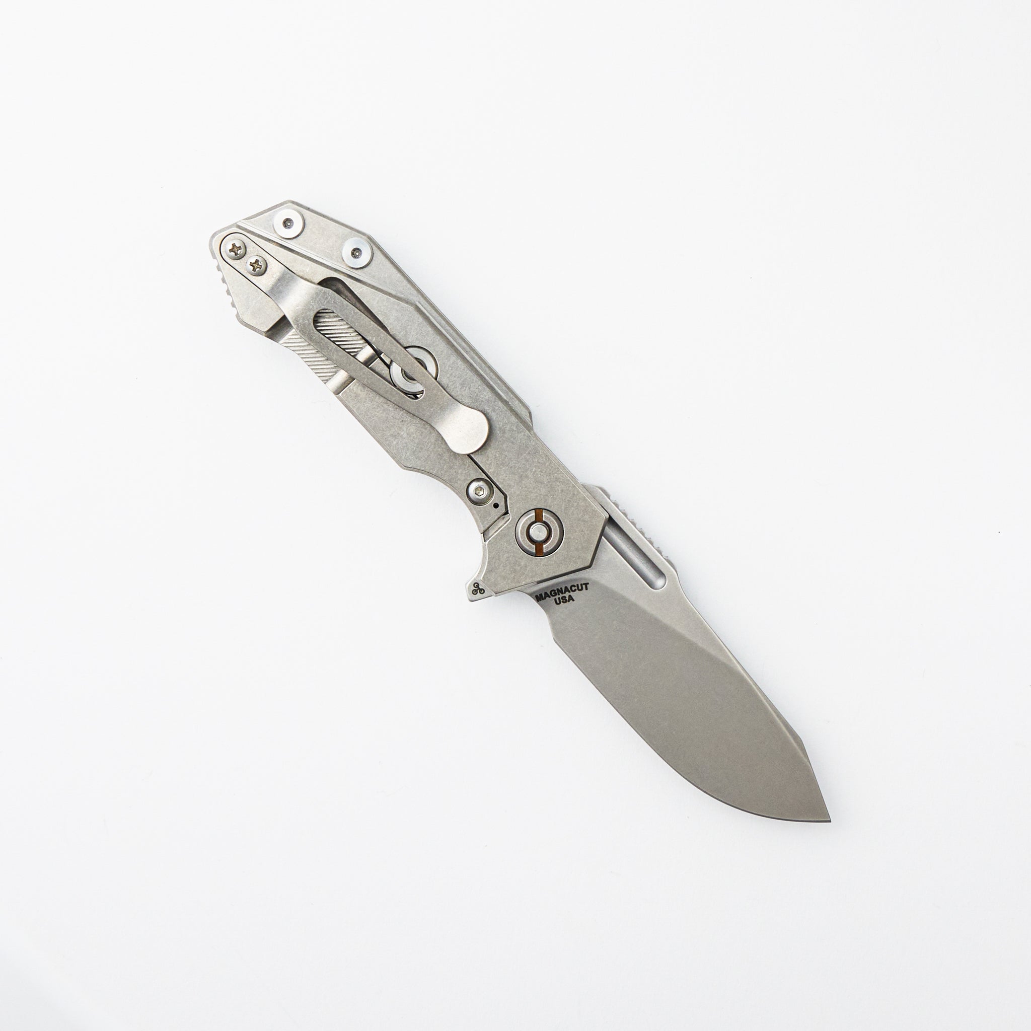 Halftrack - MagnaCut Slicer - Tri-Way - Stonewash - Red G10