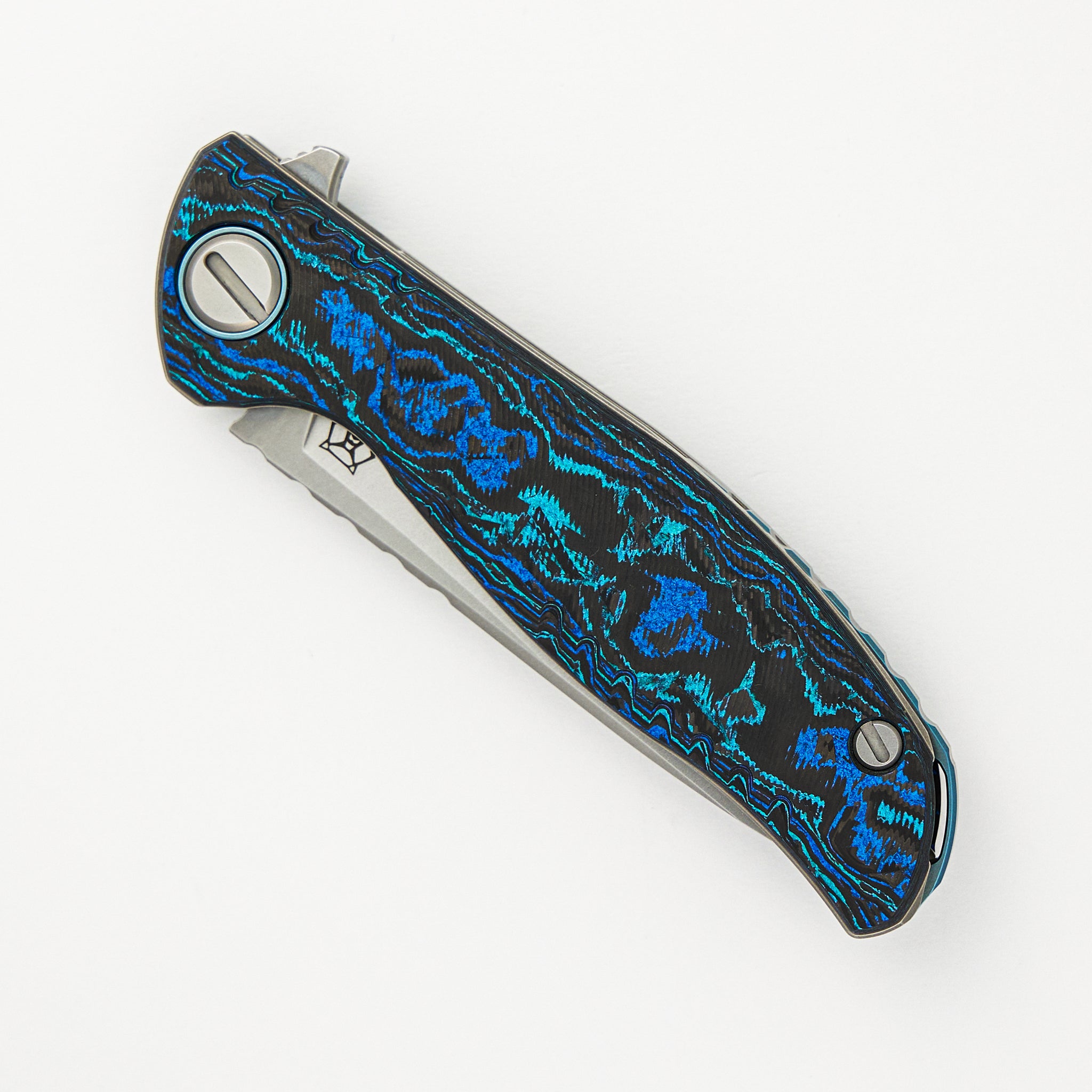 Shirogorov F3 Aquatic - Special Edition - "Deep Sea" TechnoCarbo Handle - Vanax 37 Blade - MRBS