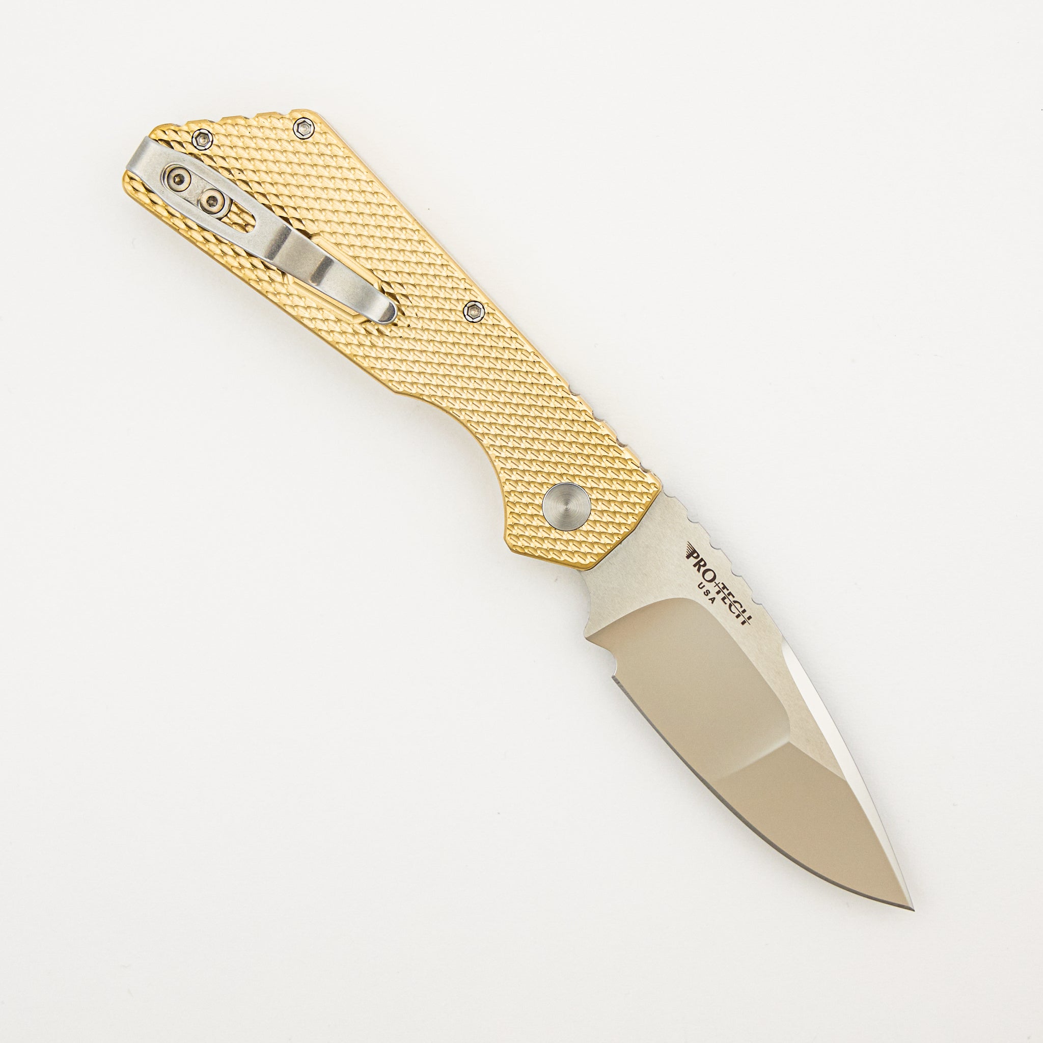 2024 PT+ Custom 005 - ALBronze Textured Handle - Mike Irie Hand Ground Mirror Polished Blade #94 of 100