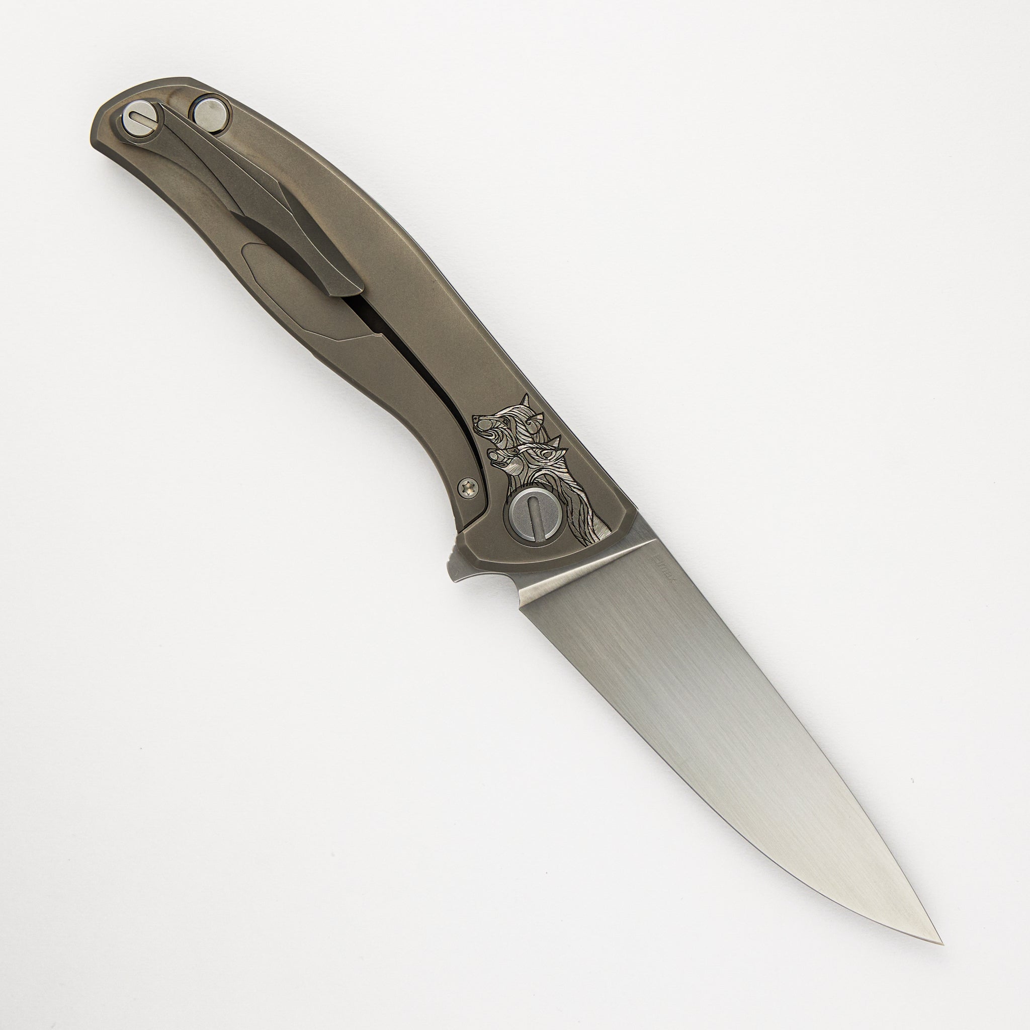 Shirogorov Knives / Dmitry Streltsov Customized F95 - Elmax Blade - SRBS