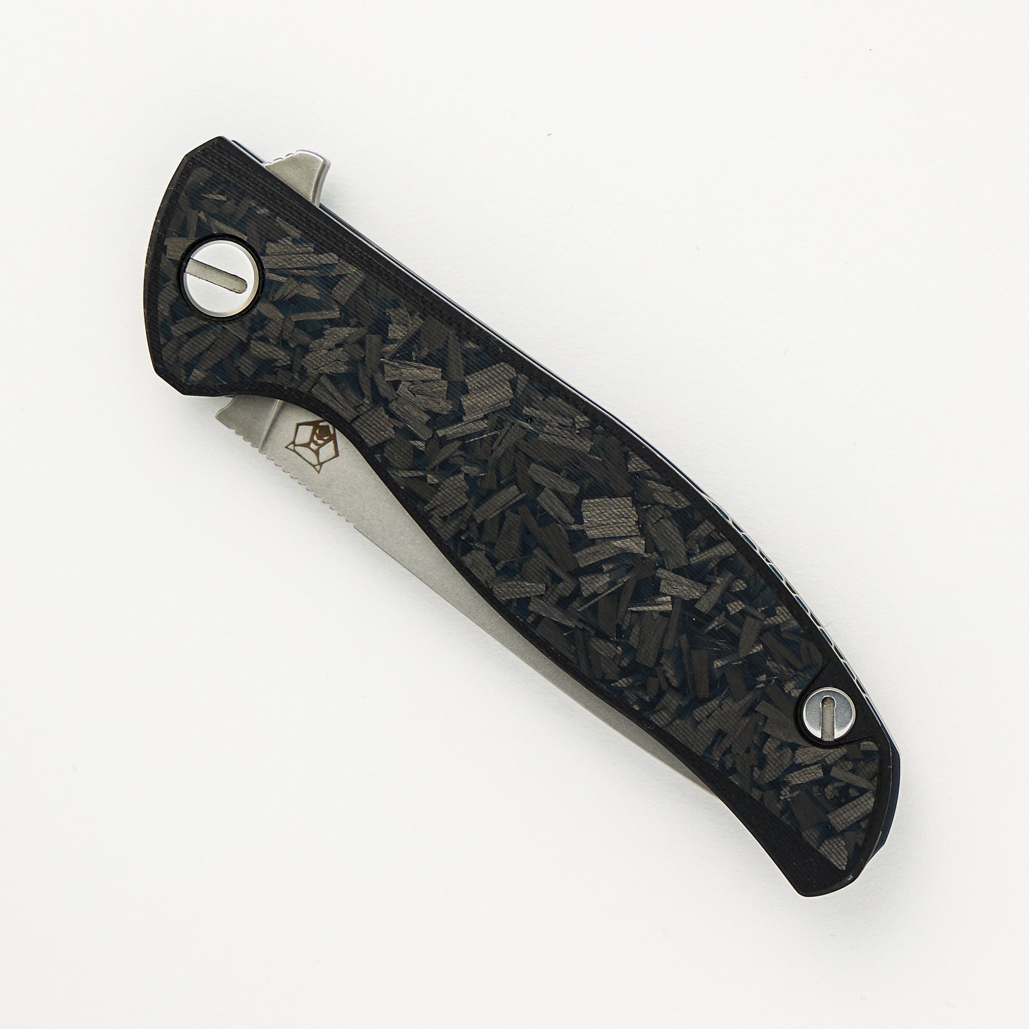 Shirogorov F3R - S30V Blade - Aftermarket Carbon Fiber Handle - SRBS