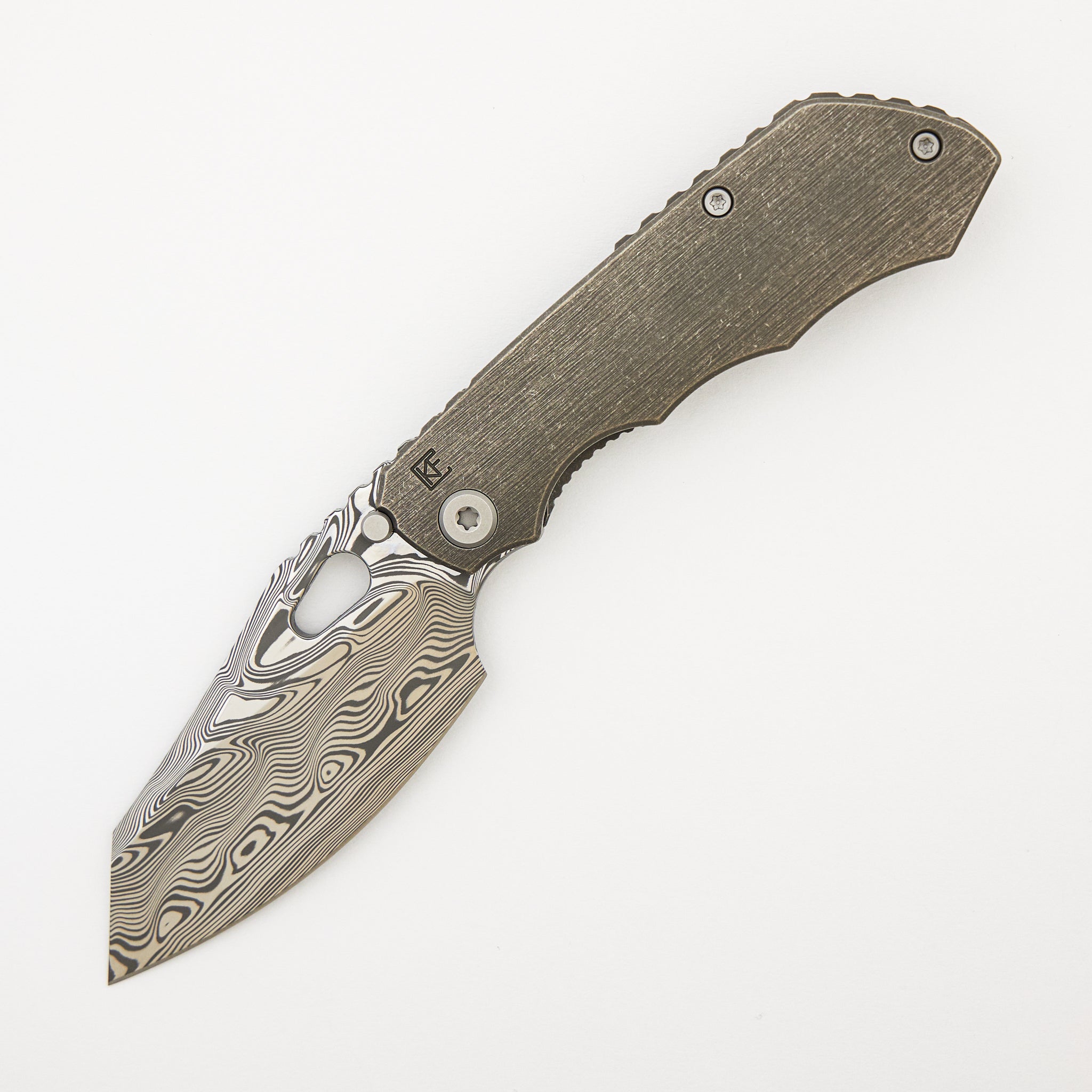 CKF Evo 1.1 - Damasteel Blade - Titanium Handle (Jon Sorensen Design)