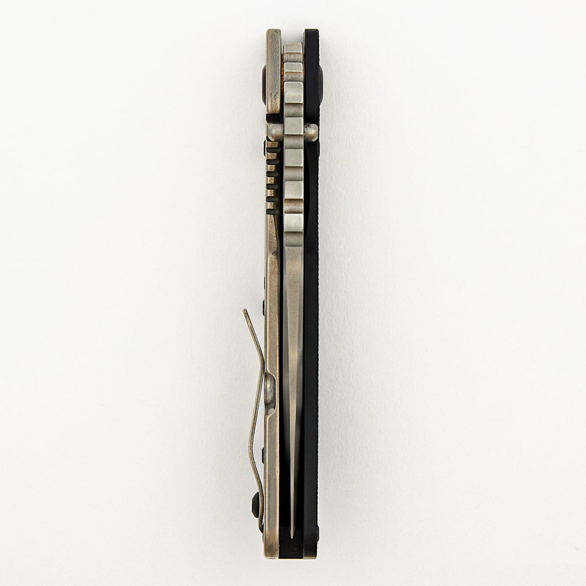 SMF - Bowie MagnaCut Blade - Titanium/Black G10 Handle