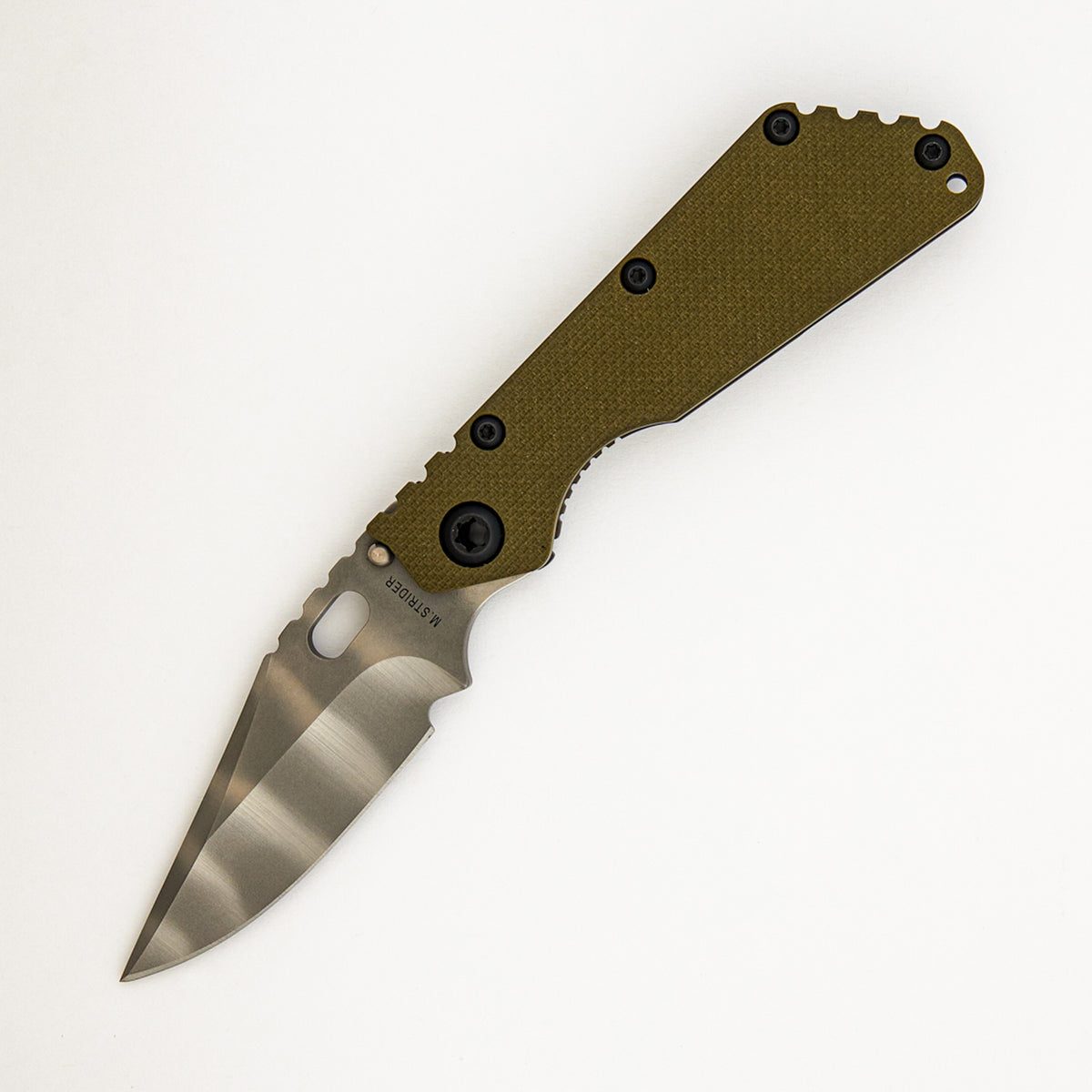 SMF - Bowie MagnaCut Blade - Titanium/OD Green G10 Handle